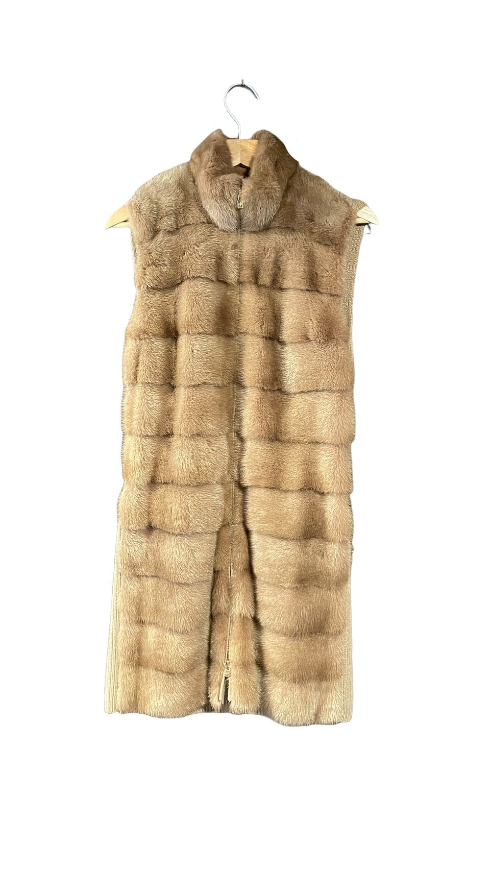 ロロピアーナ Loro Piana ミンク カシミヤ ベスト コート