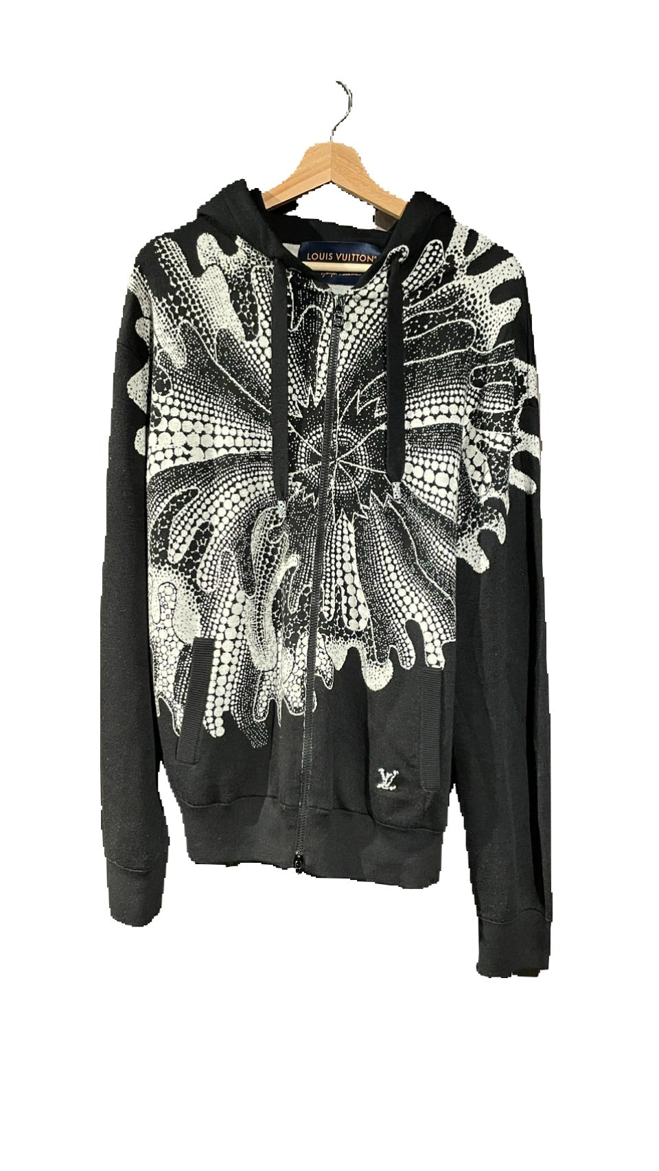 ルイ・ヴィトン LOUIS VUITTON 草間彌生 サイケデリックフラワー パーカー メンズ Lサイズ