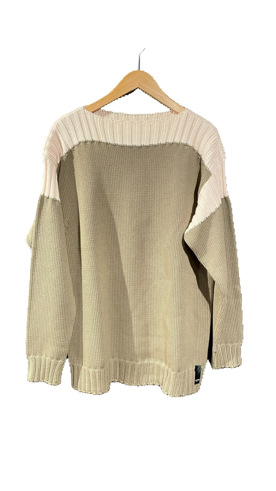 未使用 タグ付き FENDI カシミヤ ニット バイカラー メンズ