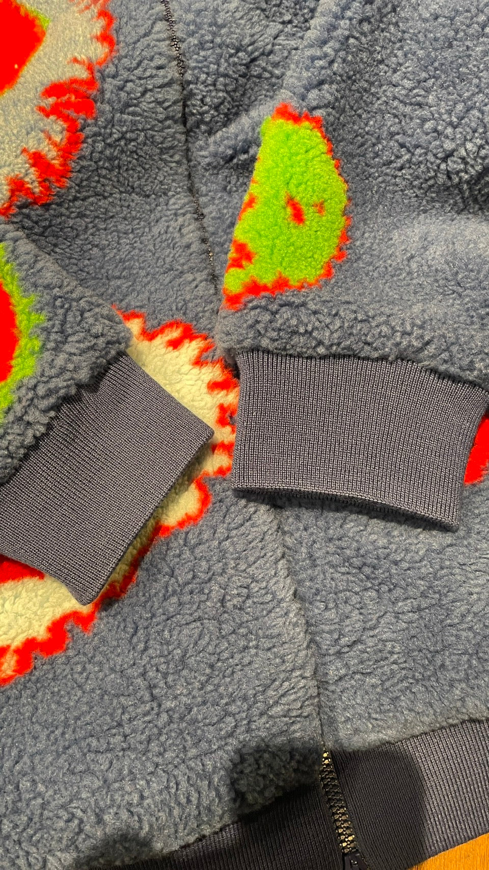 ルイ・ヴィトン LOUIS VUITTON 草間彌生 ボア フリース メンズ Lサイズ