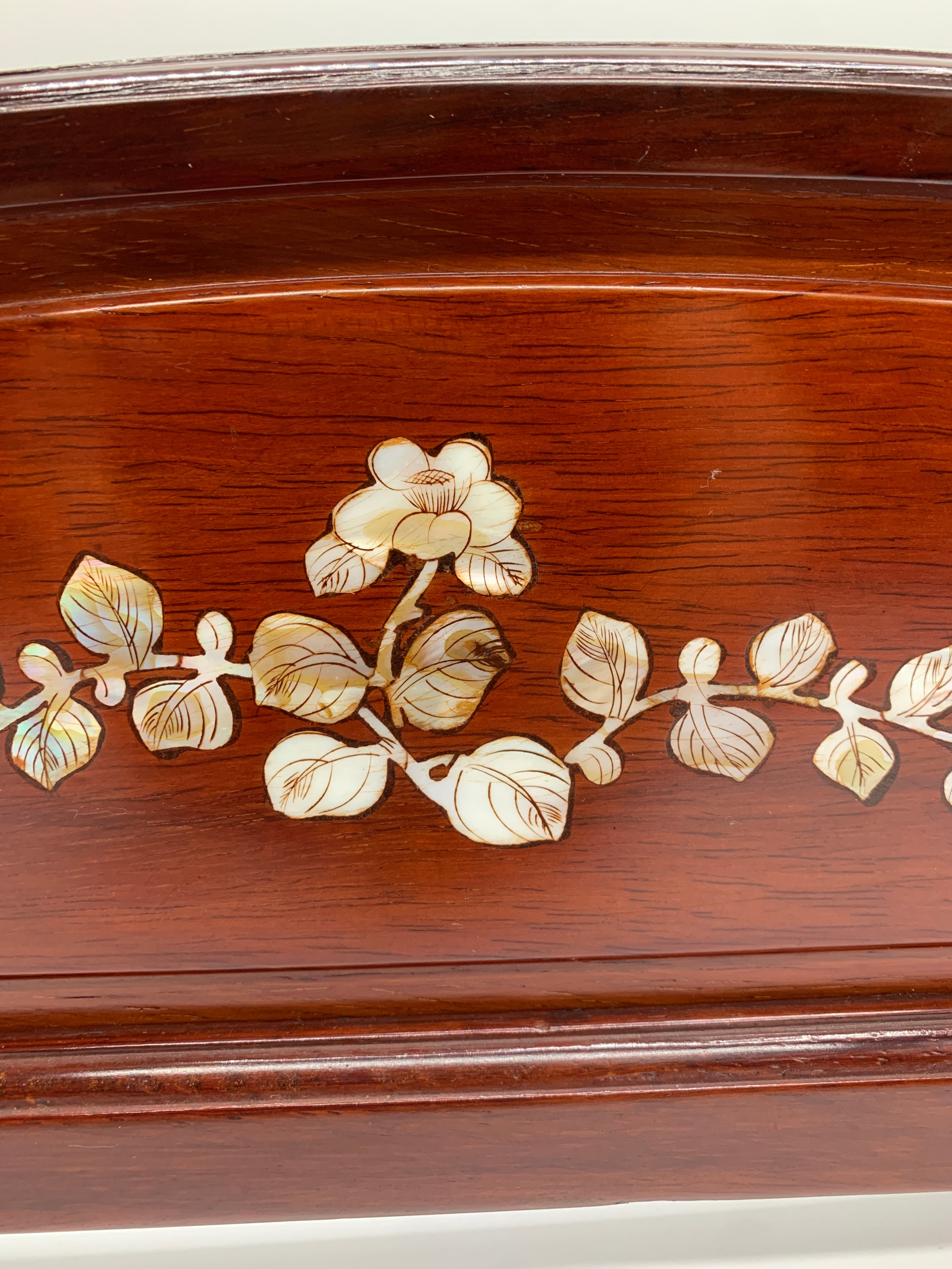 二段刀掛け 螺鈿細工