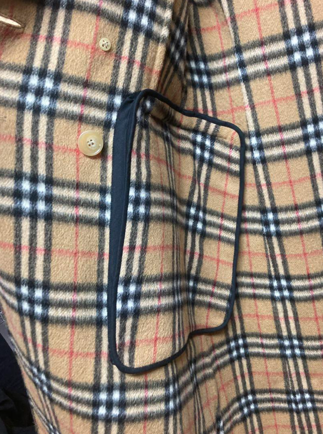 バーバリー アルパカ チェスターコート