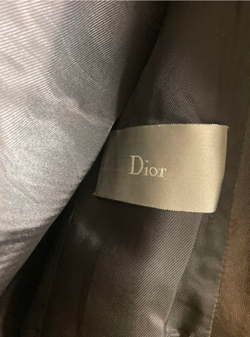 ディオールオム レザージャケット