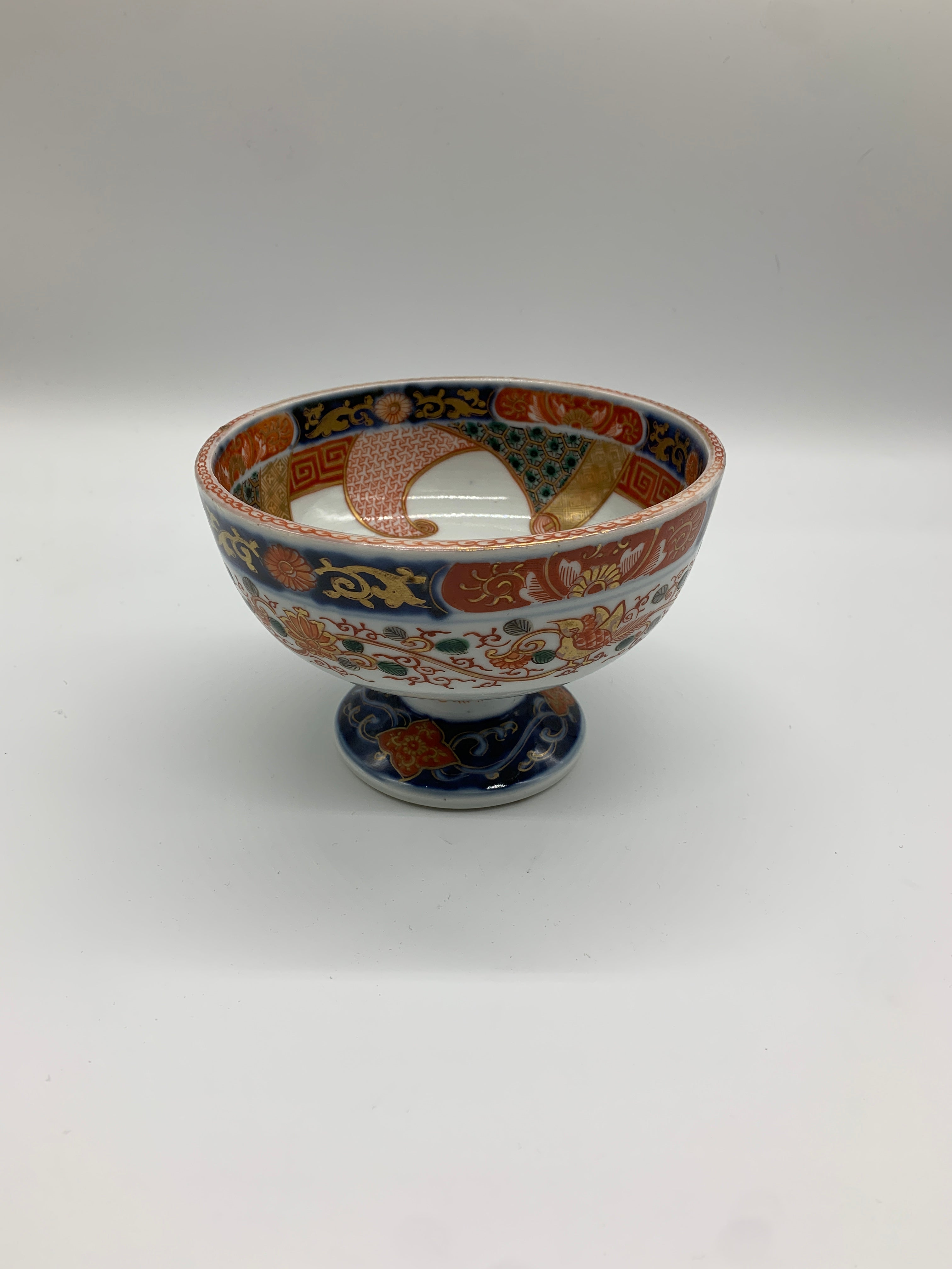 盃洗 伊万里焼 赤絵