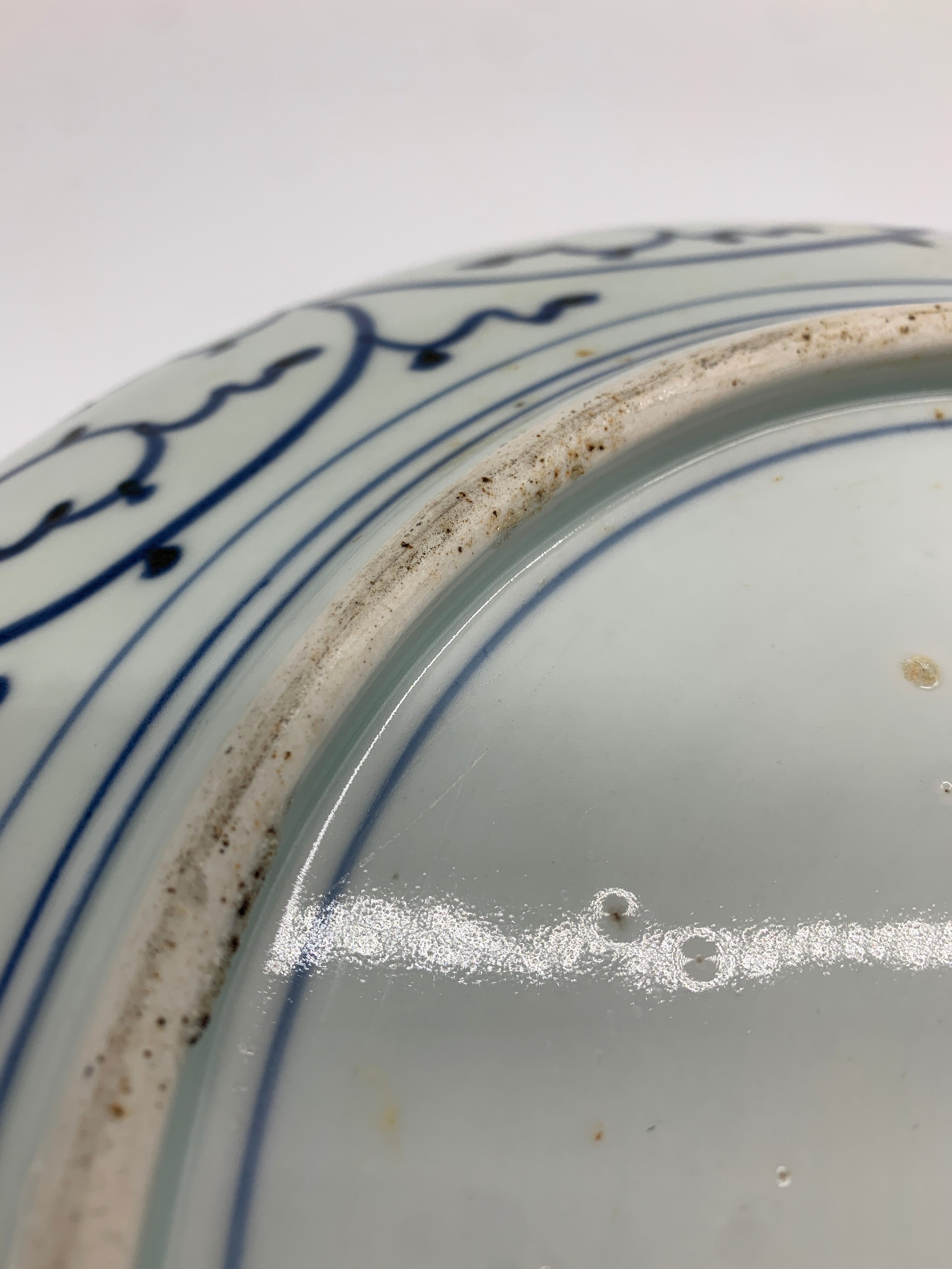 蛸唐草 松竹梅 染付飾皿