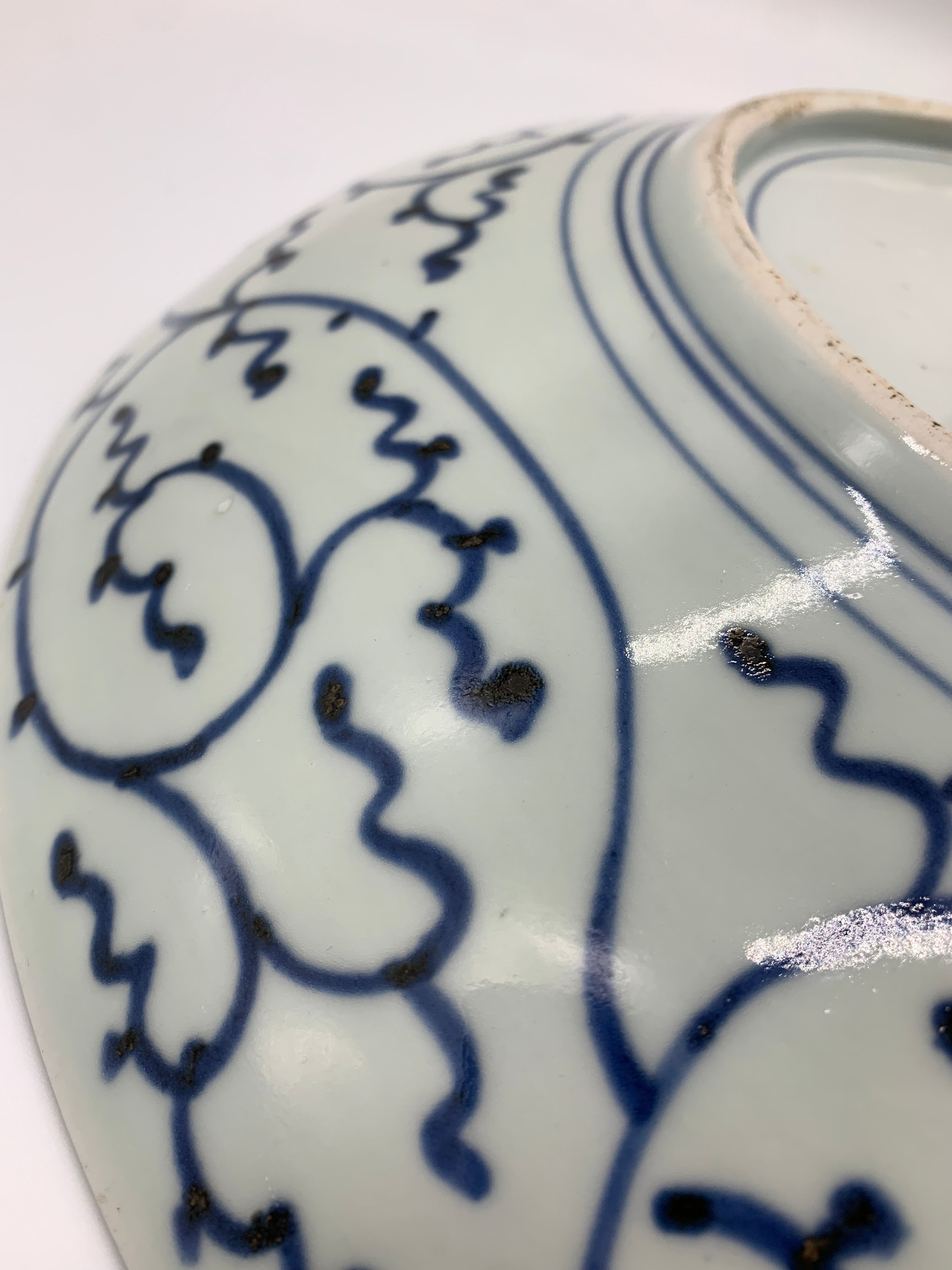 蛸唐草 松竹梅 染付飾皿