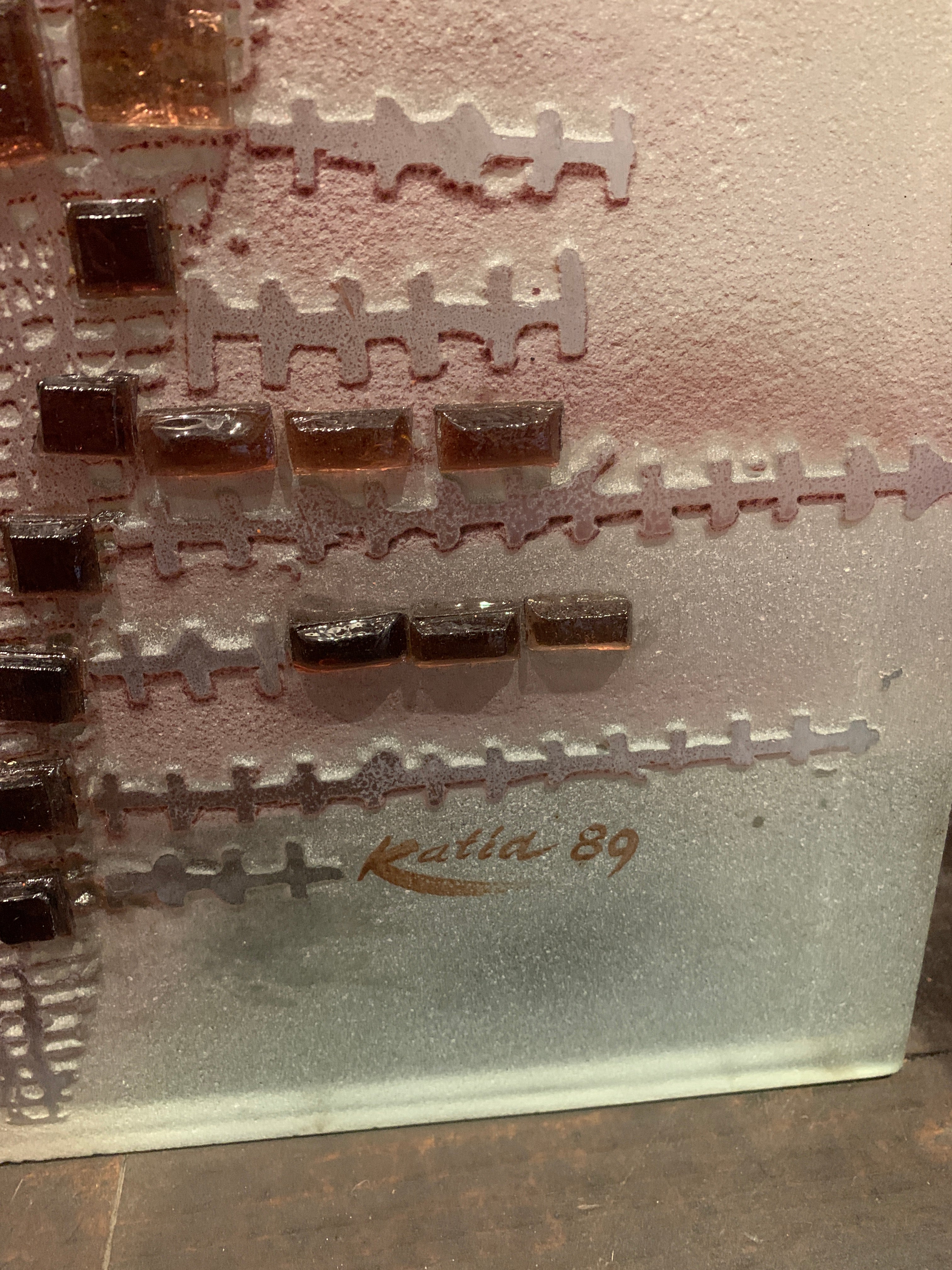 ガラスアート katia オブジェ