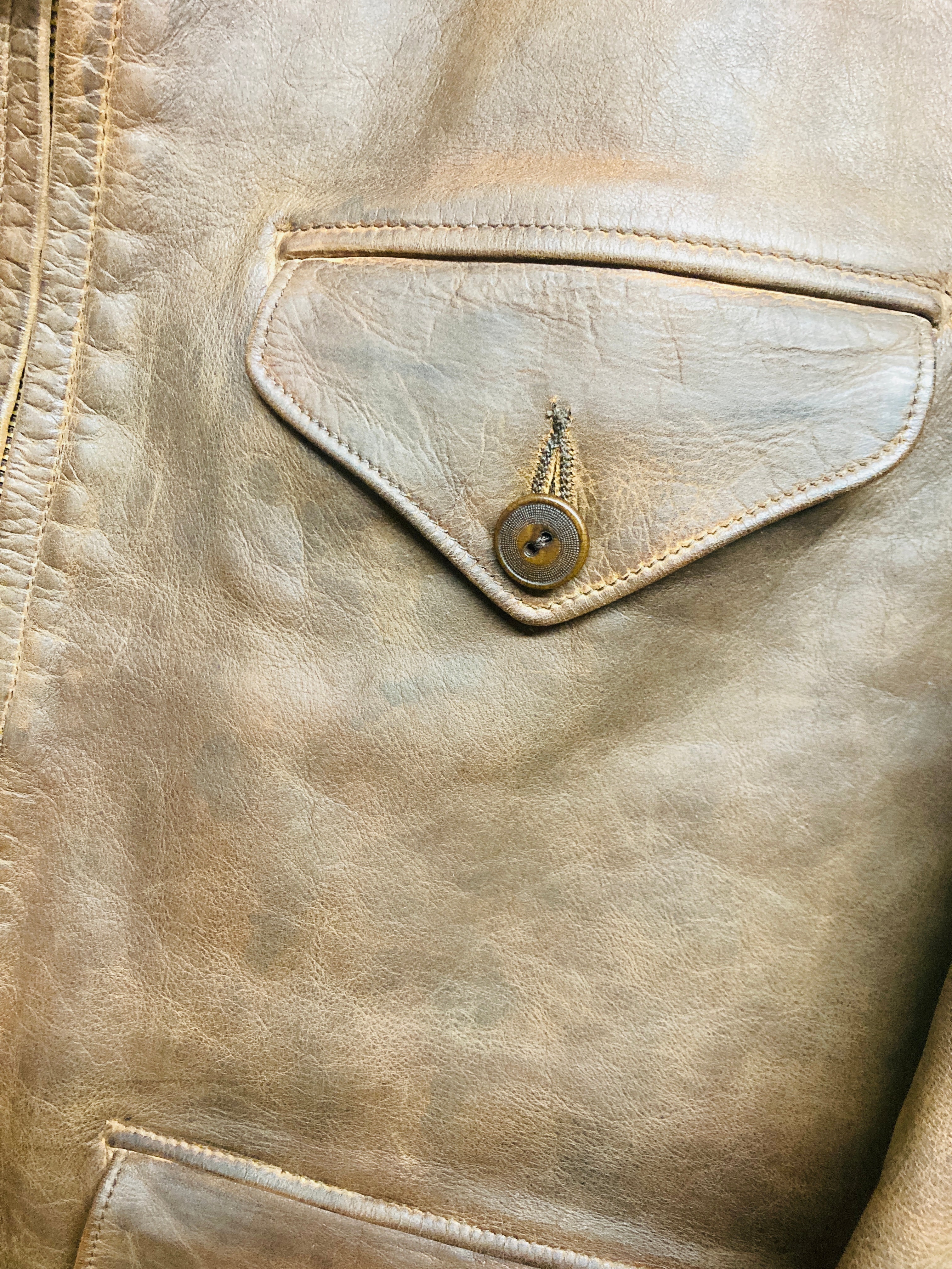 ダブルアールエル レザージャケット