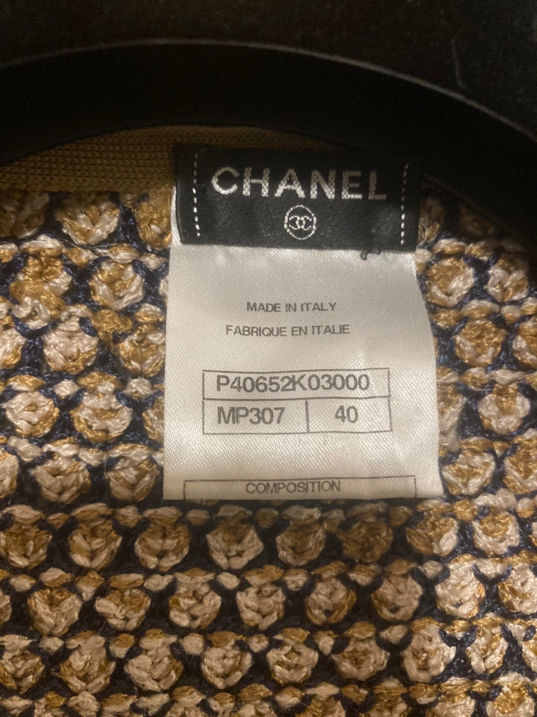 シャネル ツイードジャケット