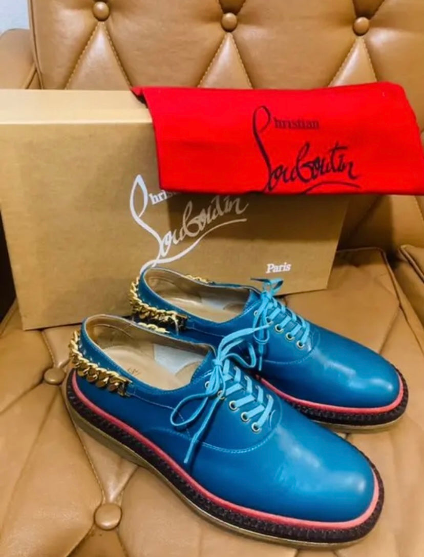 ルブタン エメラルドシューズ