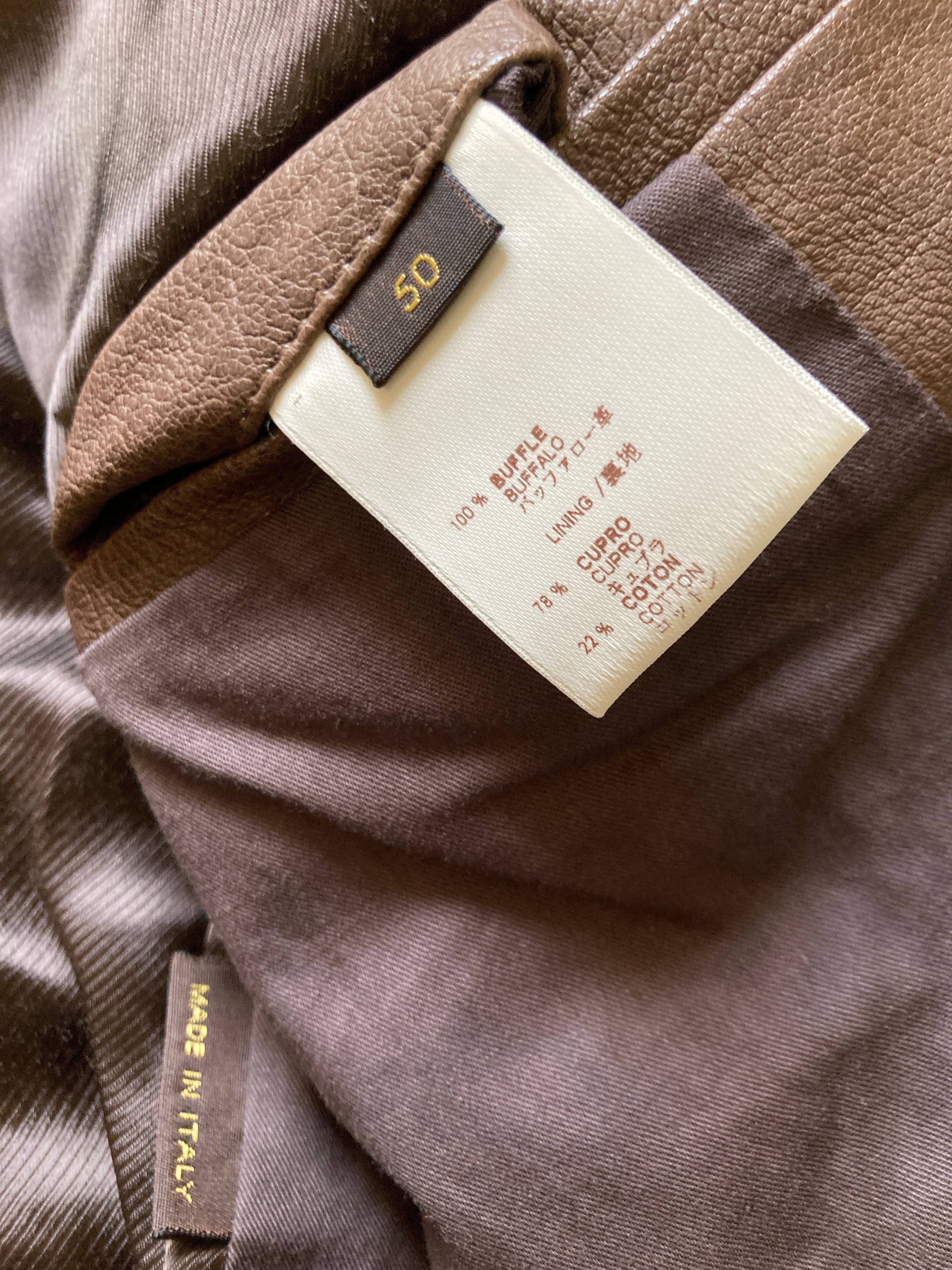 ルイ・ヴィトン ライダース レザージャケット