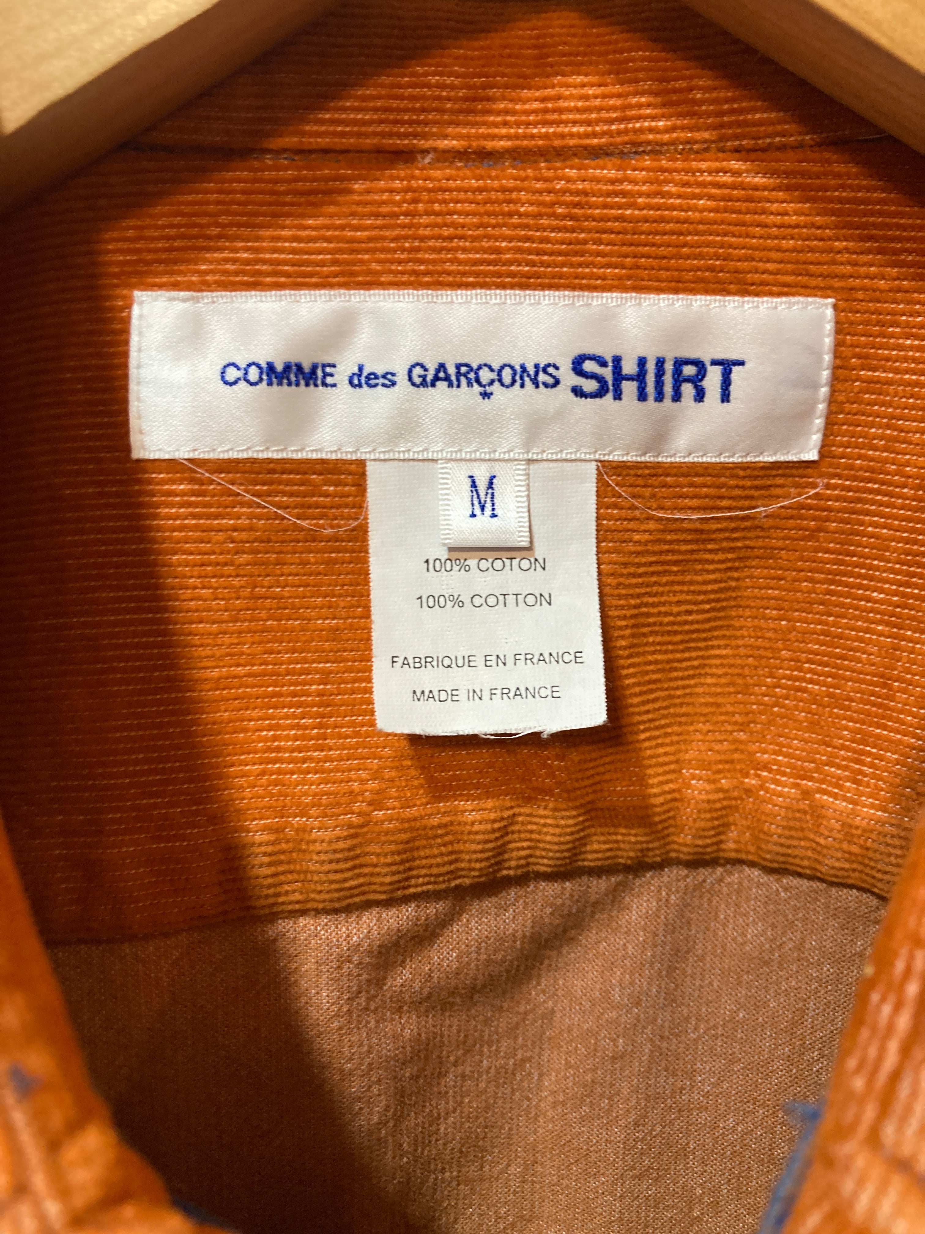 コムデギャルソン 長袖シャツ マルチカラー