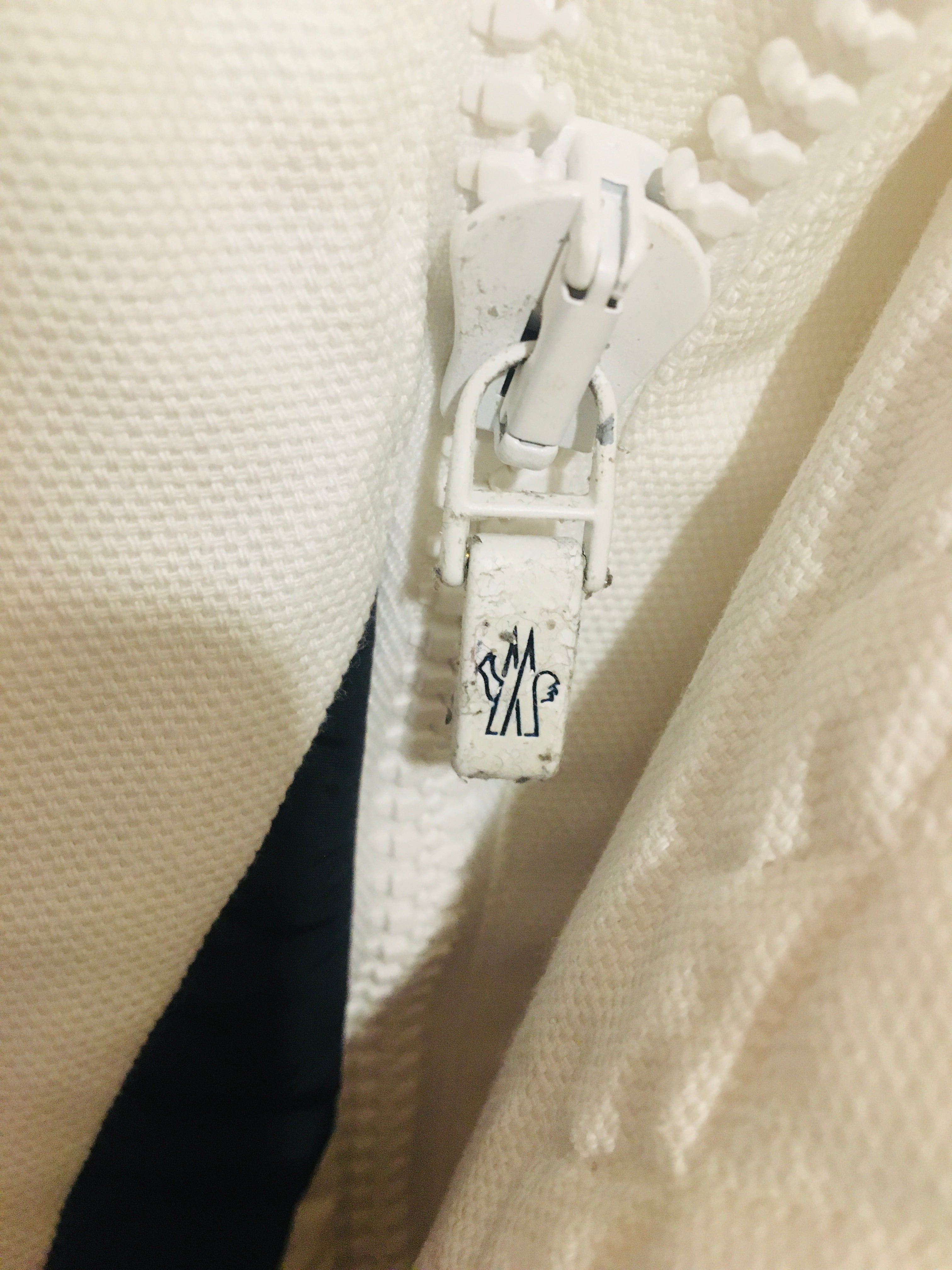 モンクレール ガムブルー ブルゾン ライダース ジャケット