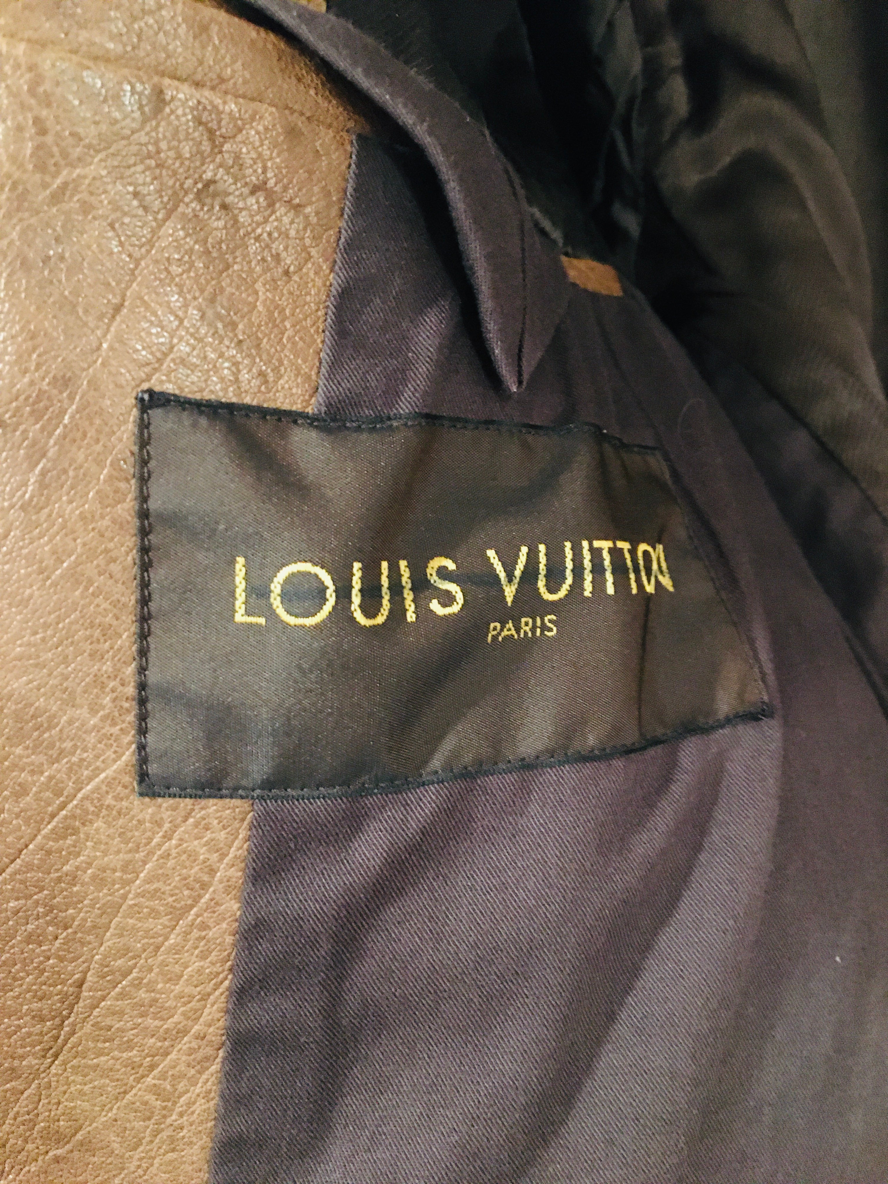 ルイ・ヴィトン ライダース レザー ジャケット