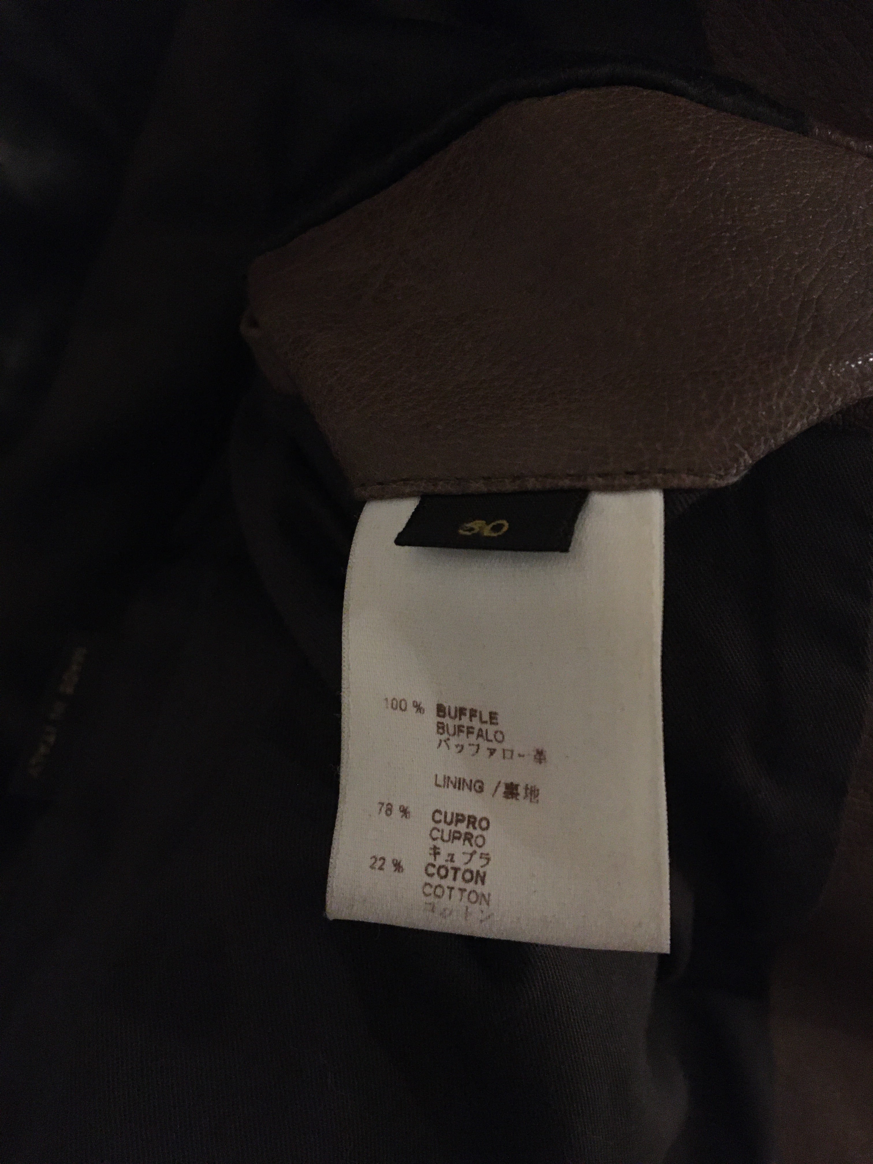 ルイ・ヴィトン ライダース レザー ジャケット