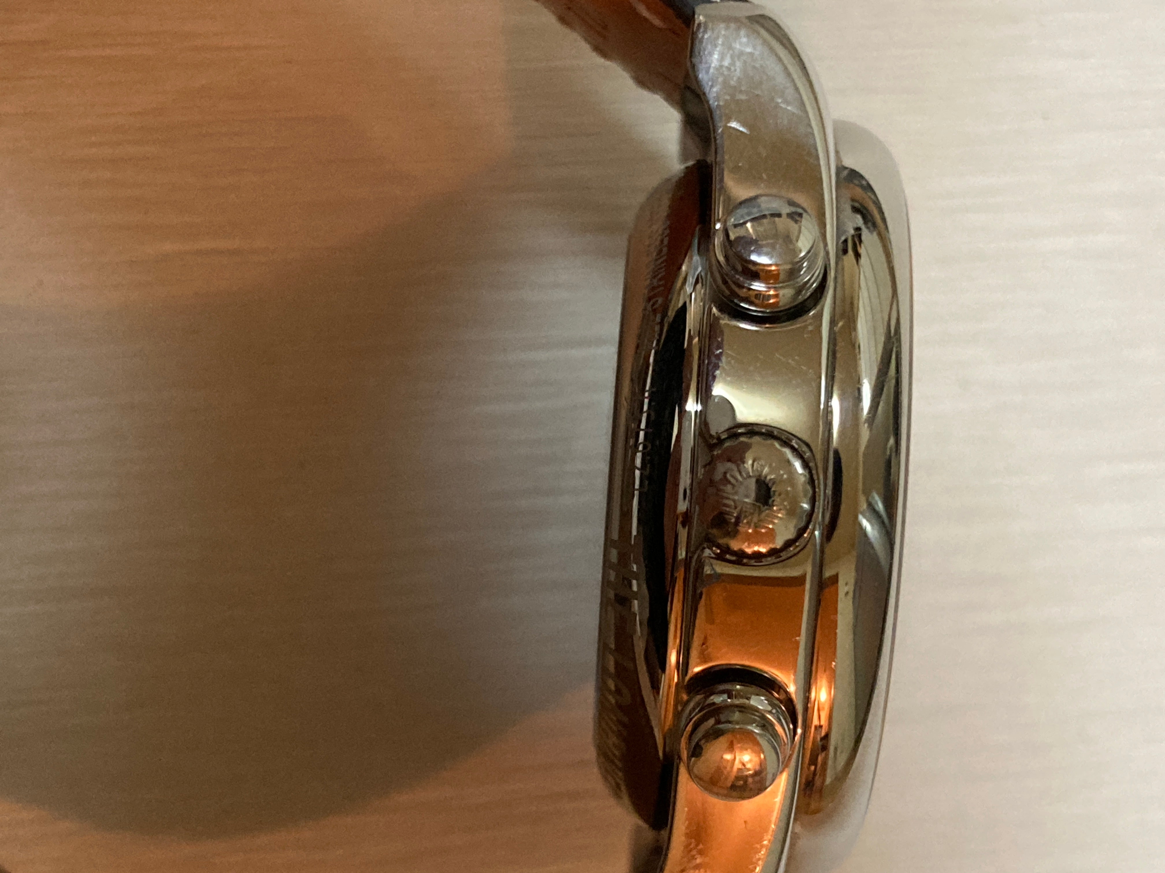 ロンジン マスターコレクション ムーンフェイズ 裏透け