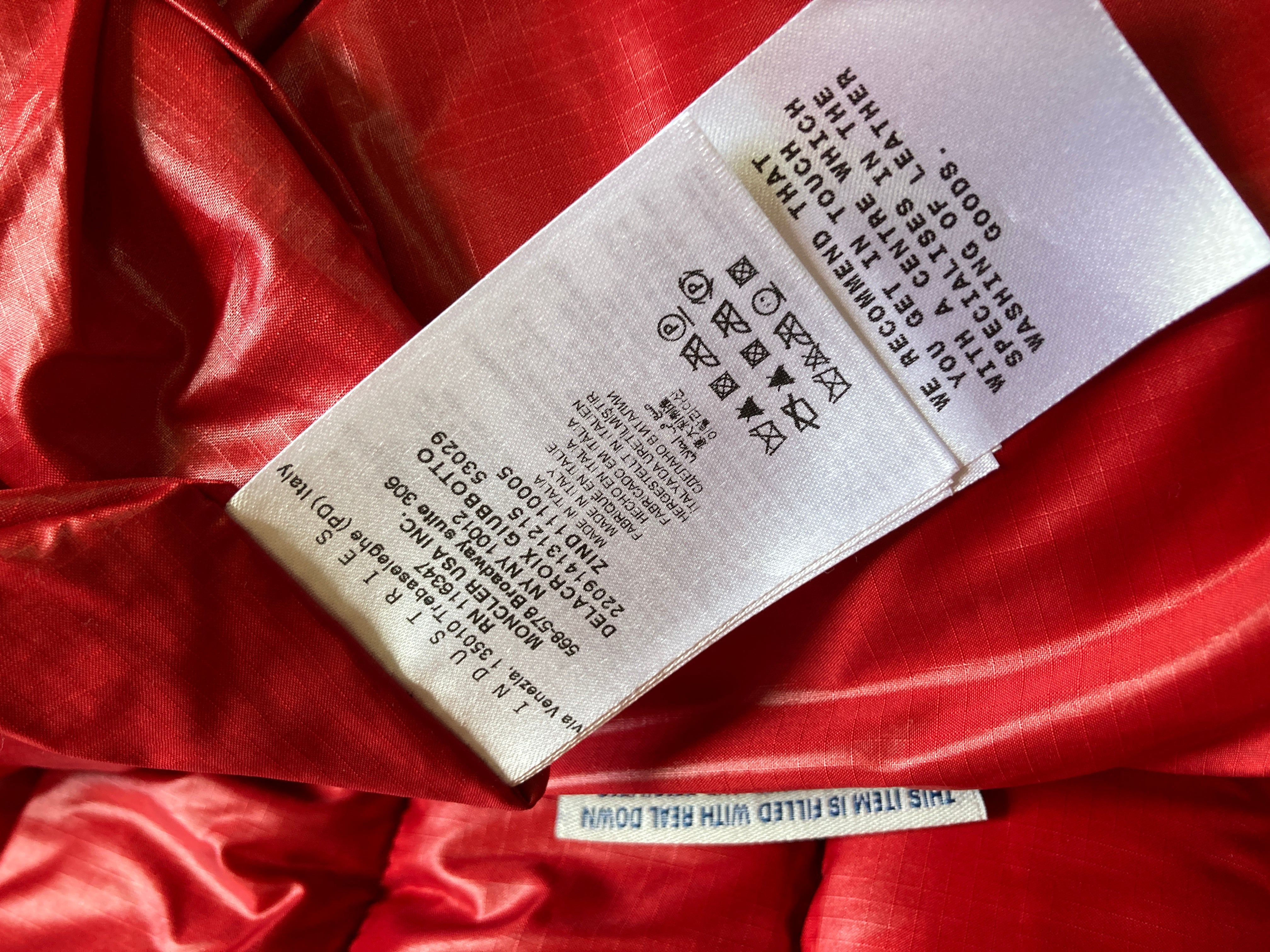 モンクレール ドラクロア ムートン レザー