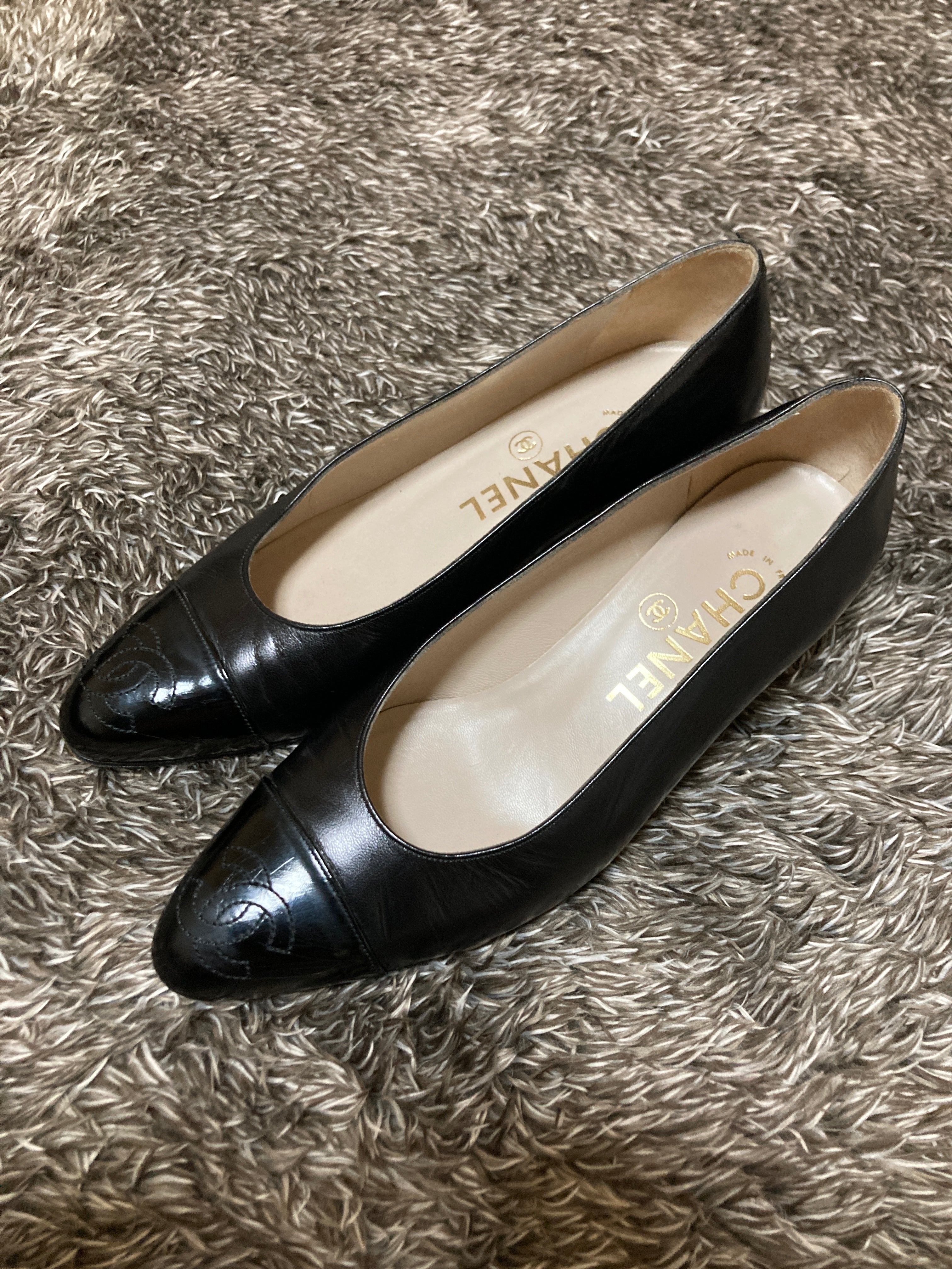 シャネル ココマーク ヒール パンプス