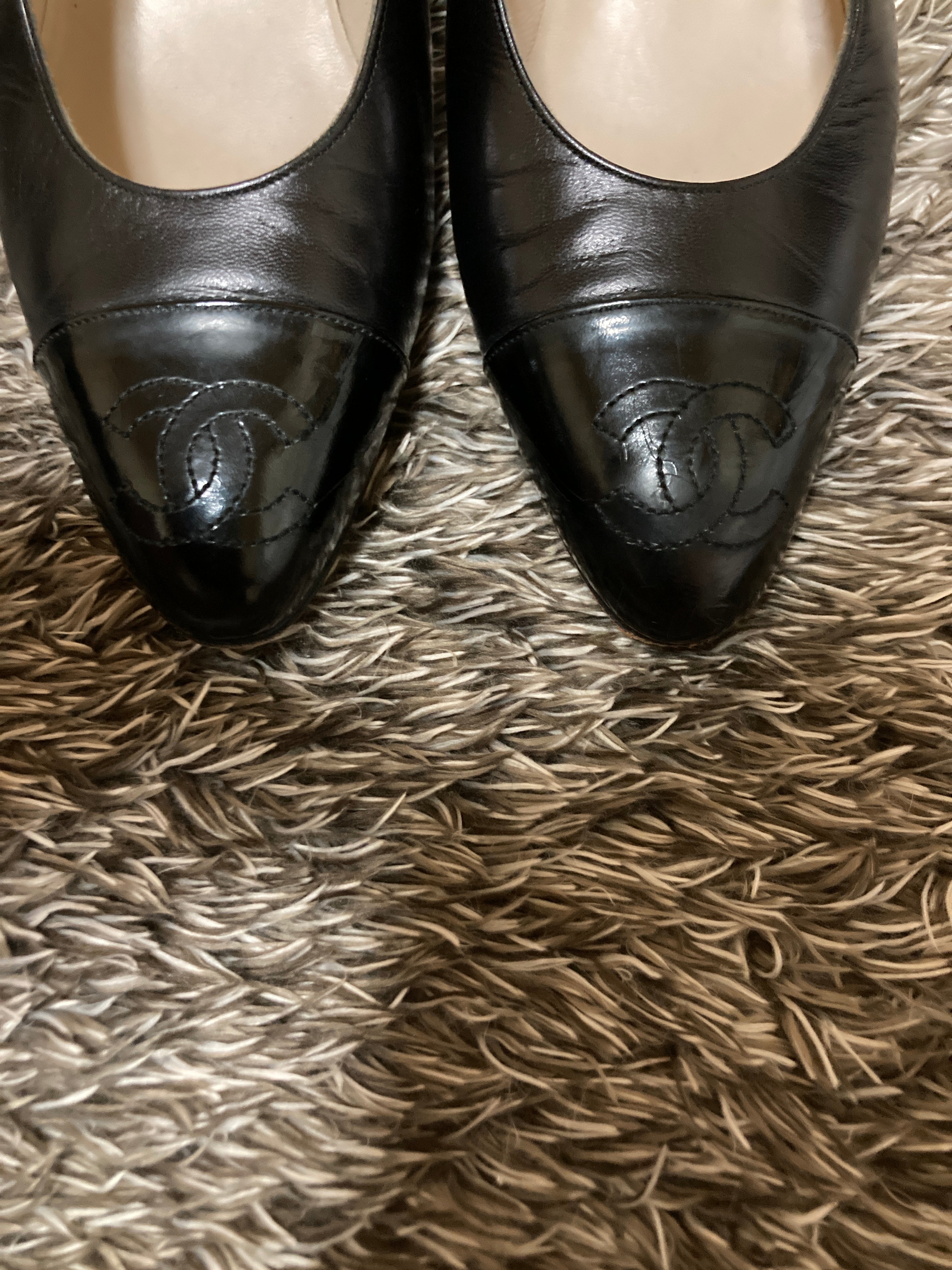 シャネル ココマーク ヒール パンプス