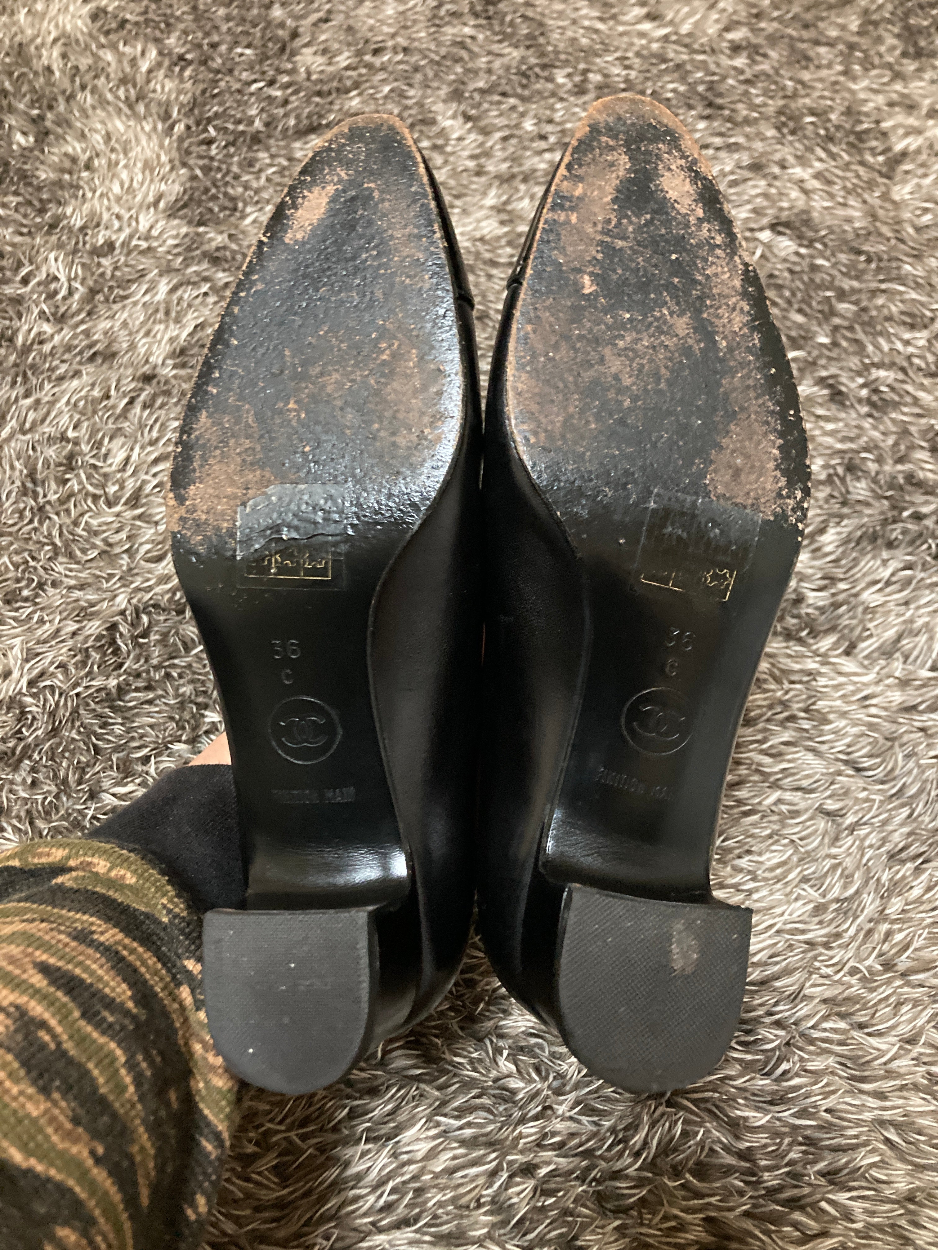 シャネル ココマーク ヒール パンプス