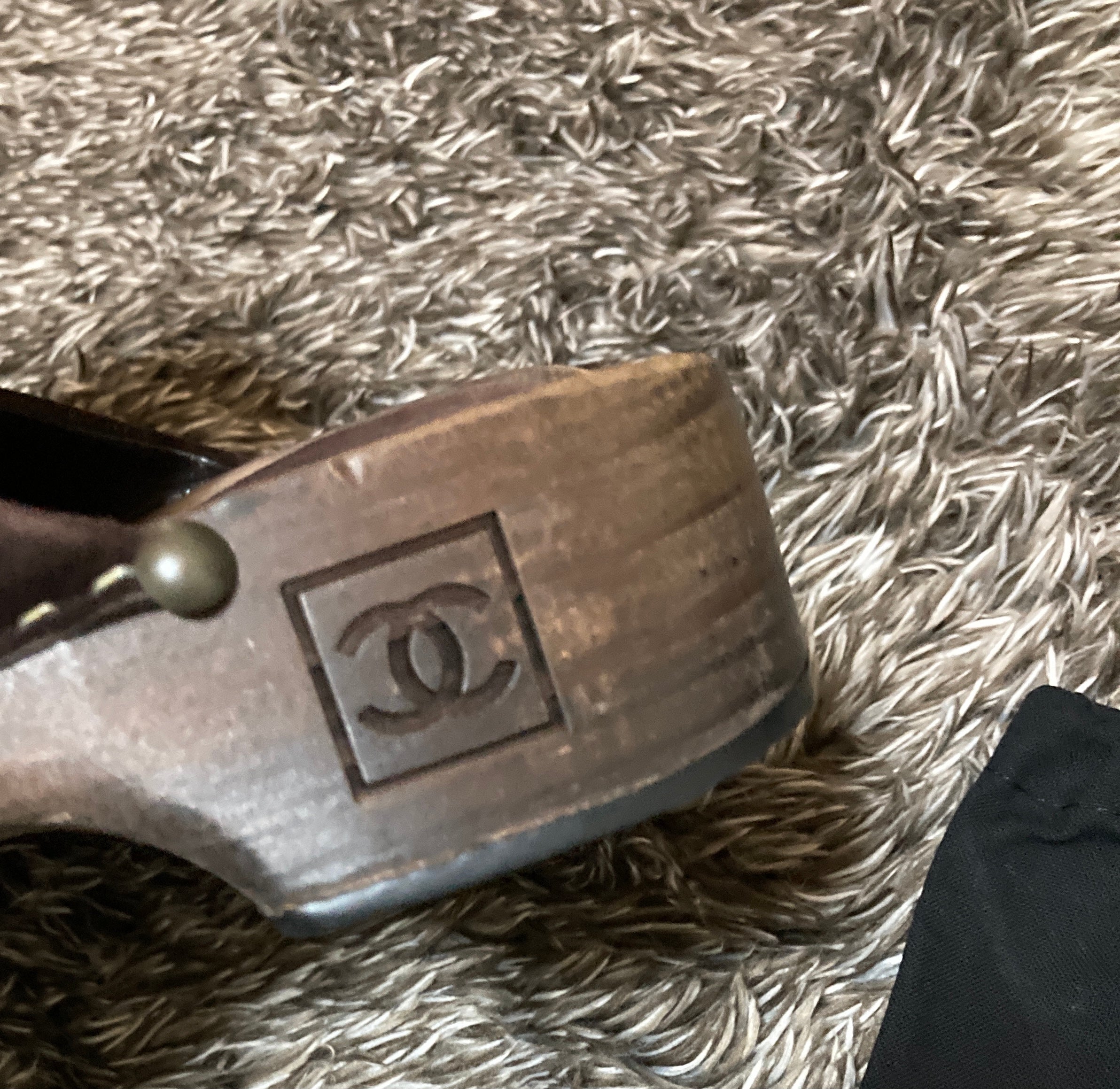 シャネル サボサンダル