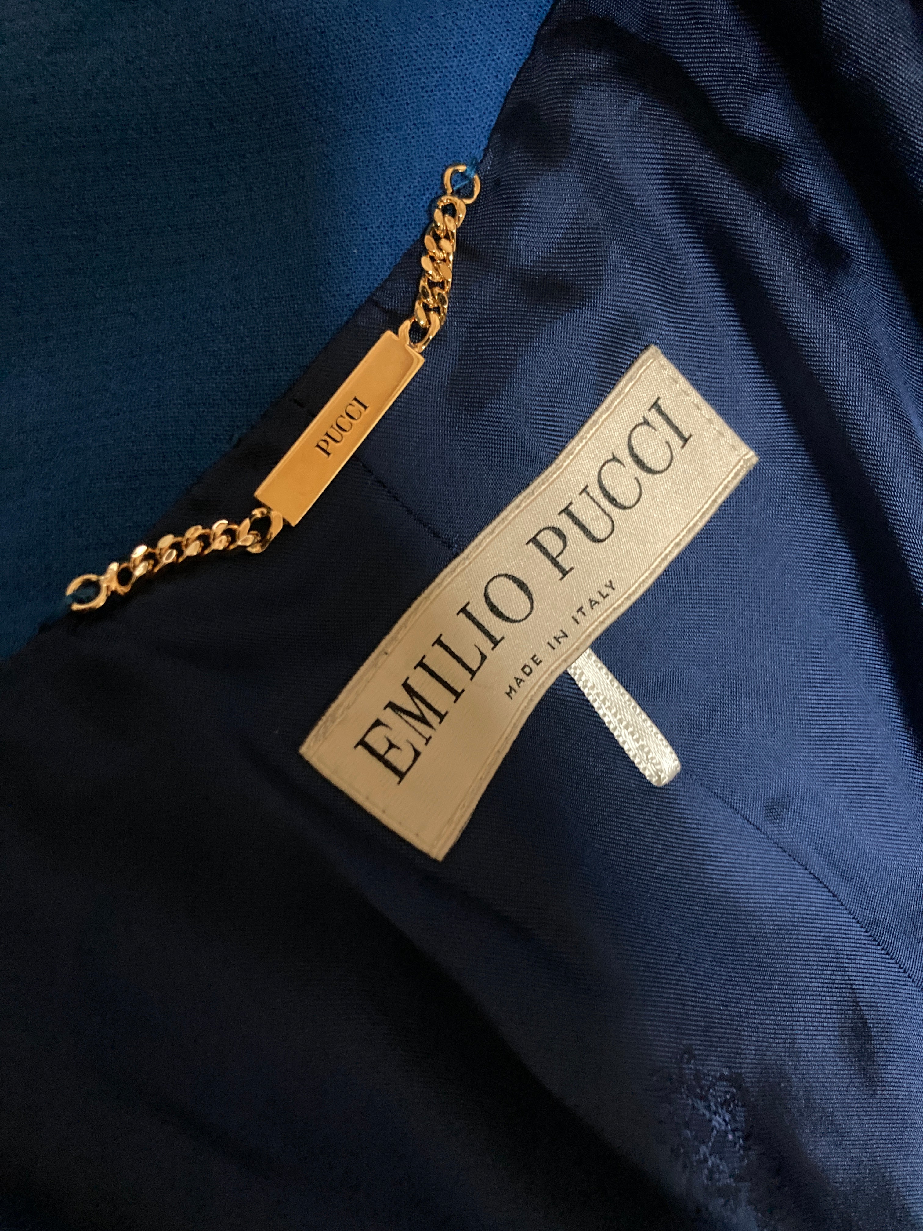 エミリオプッチ トリミング コート