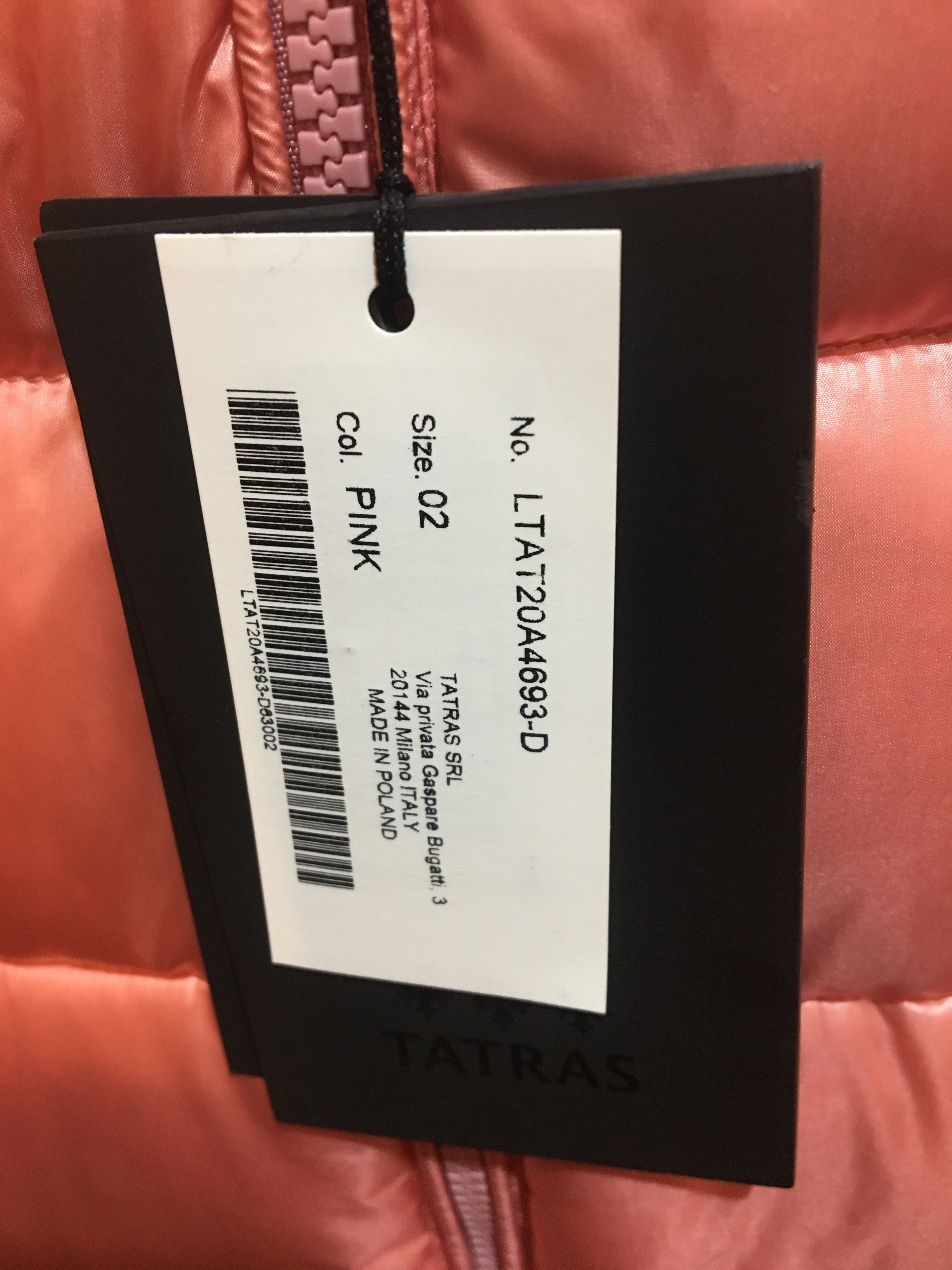 タトラス バビラ ダウンコート