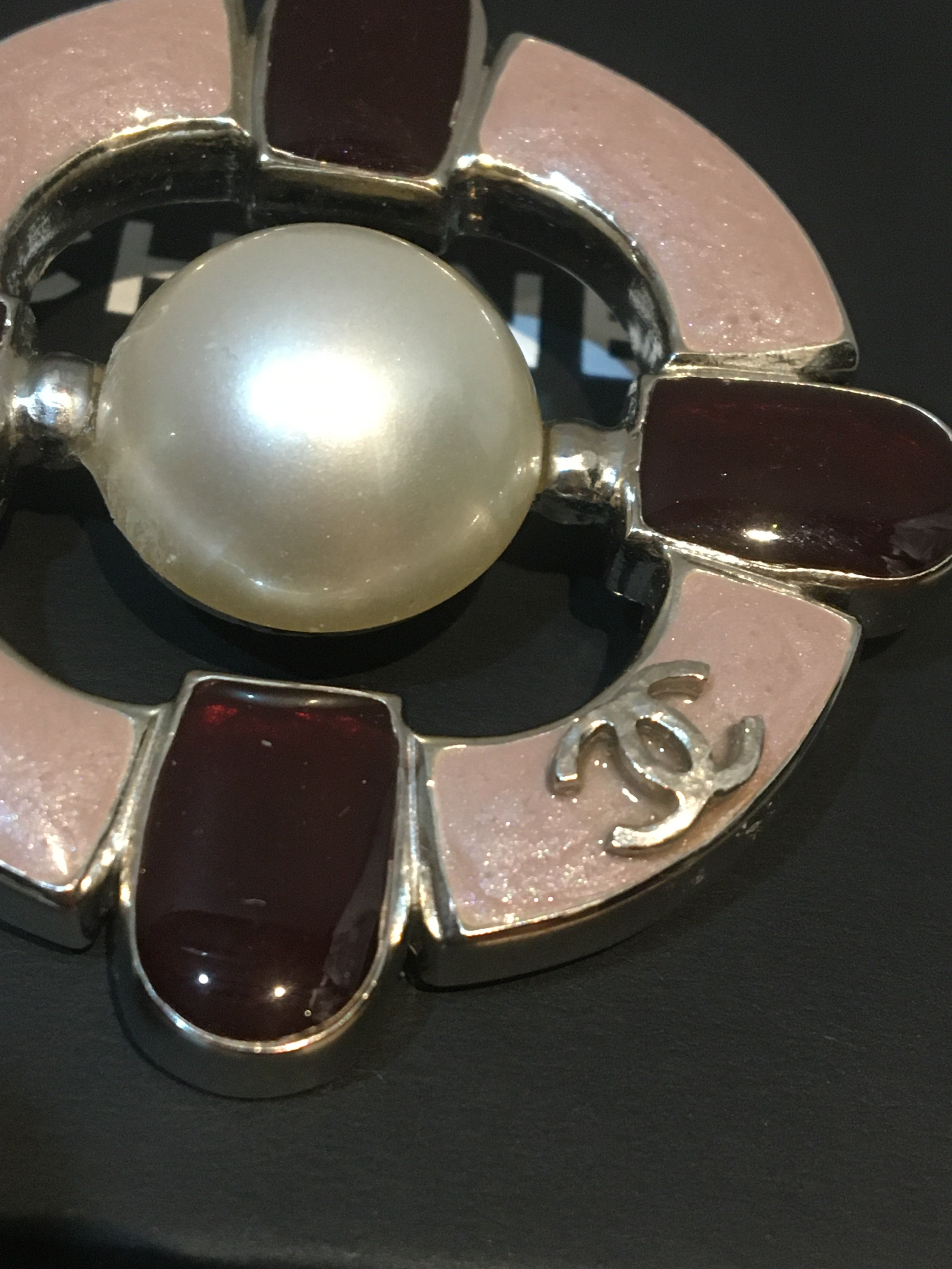 シャネル パール ブローチ