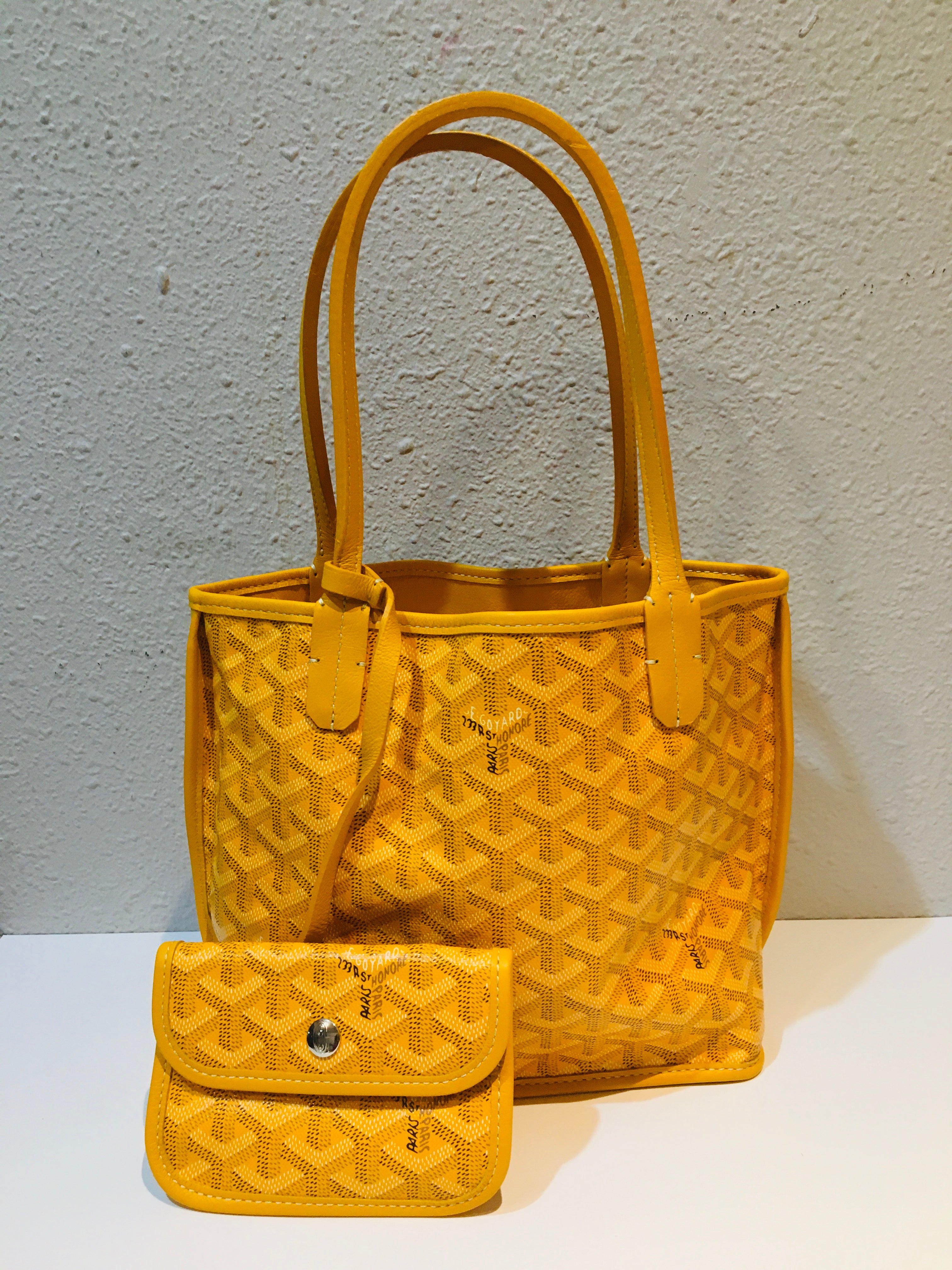 ゴヤール アンジュ ミニ リバーシブル ハンドバッグ