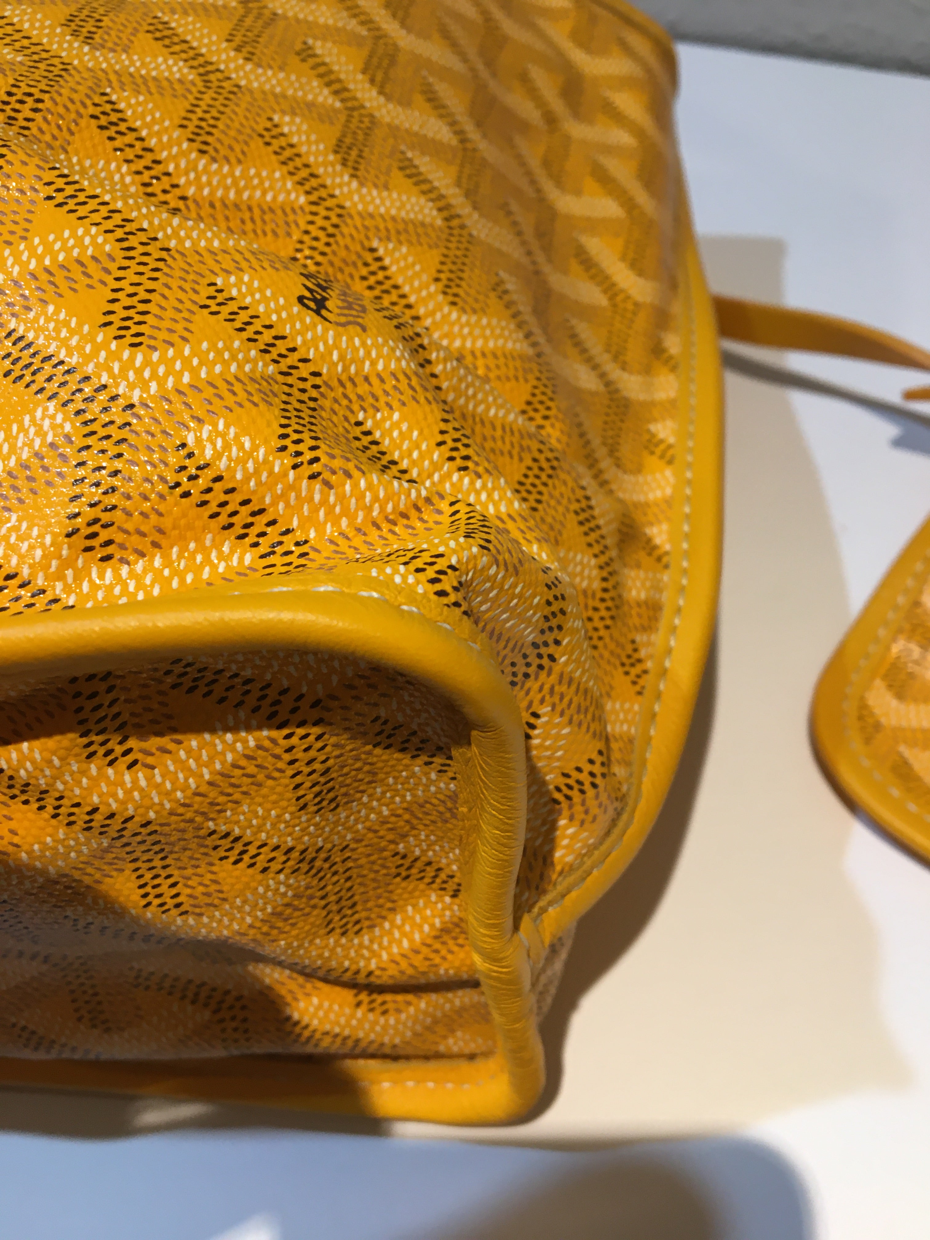 ゴヤール アンジュ ミニ リバーシブル ハンドバッグ