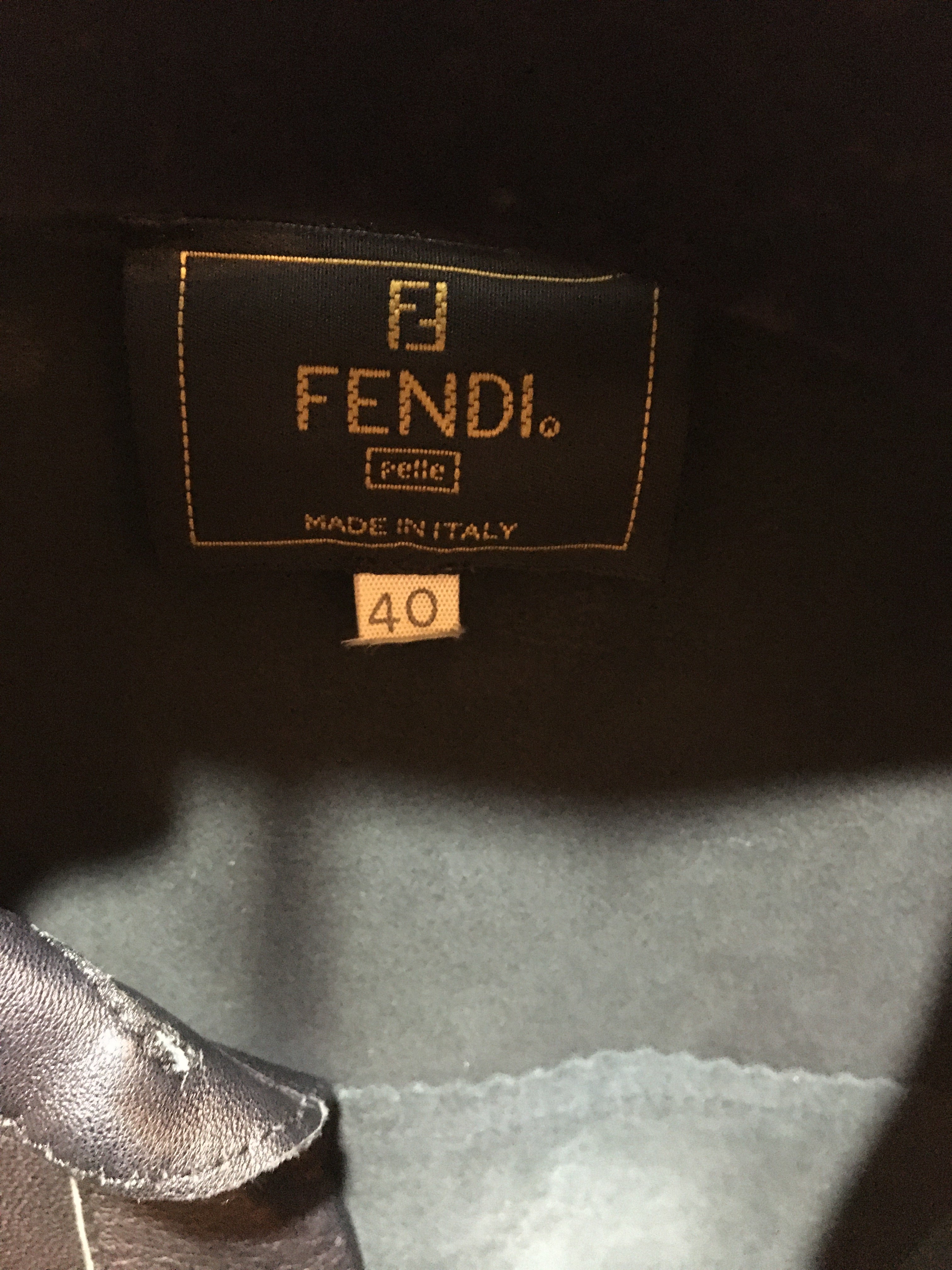 フェンディ レザー セットアップ