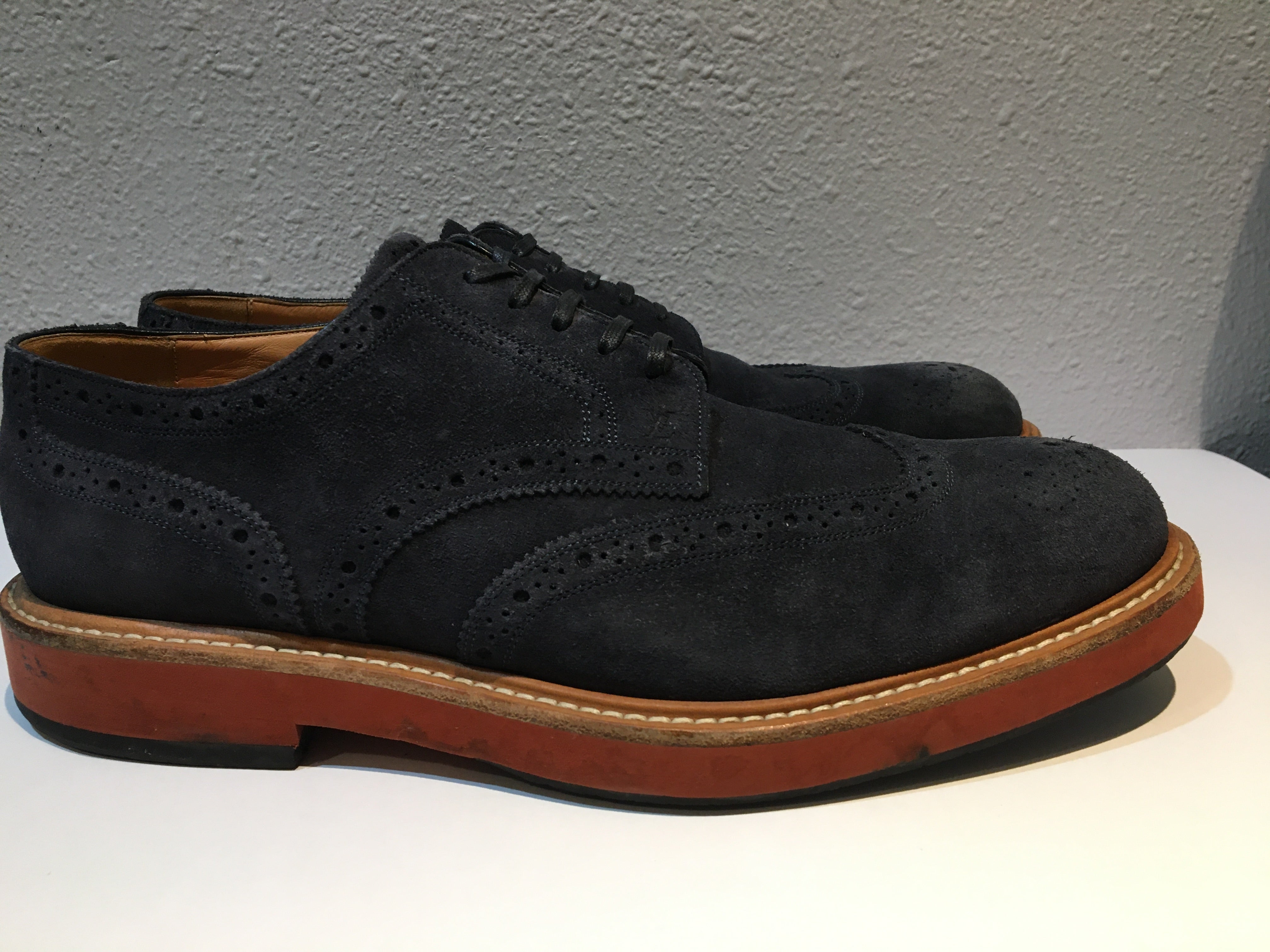 ルイ・ヴィトン スウェード ドレスシューズ