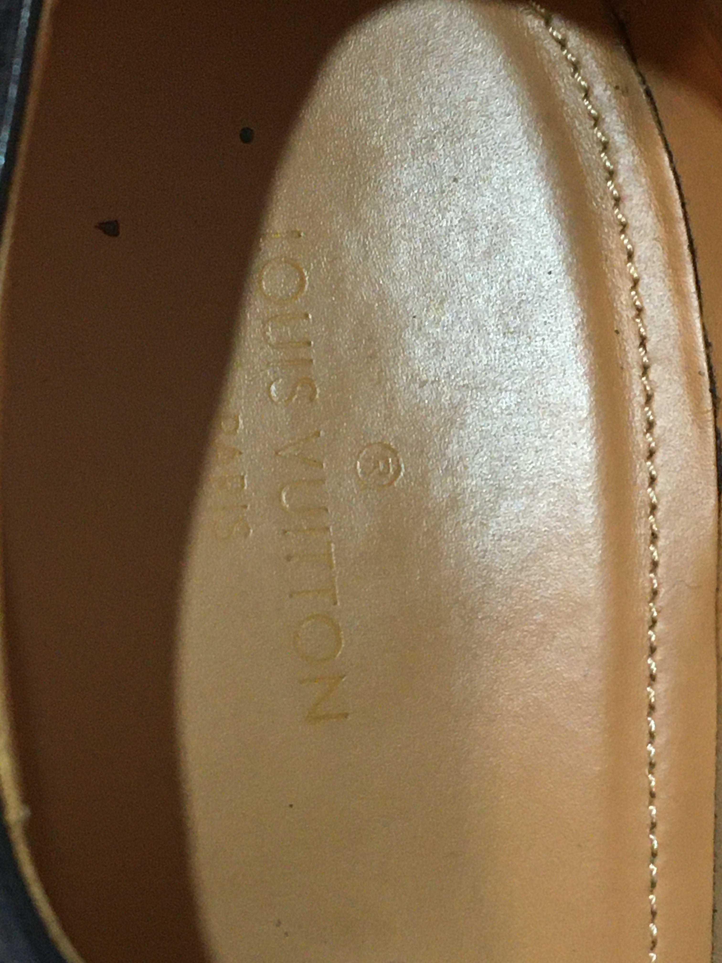 ルイ・ヴィトン スウェード ドレスシューズ