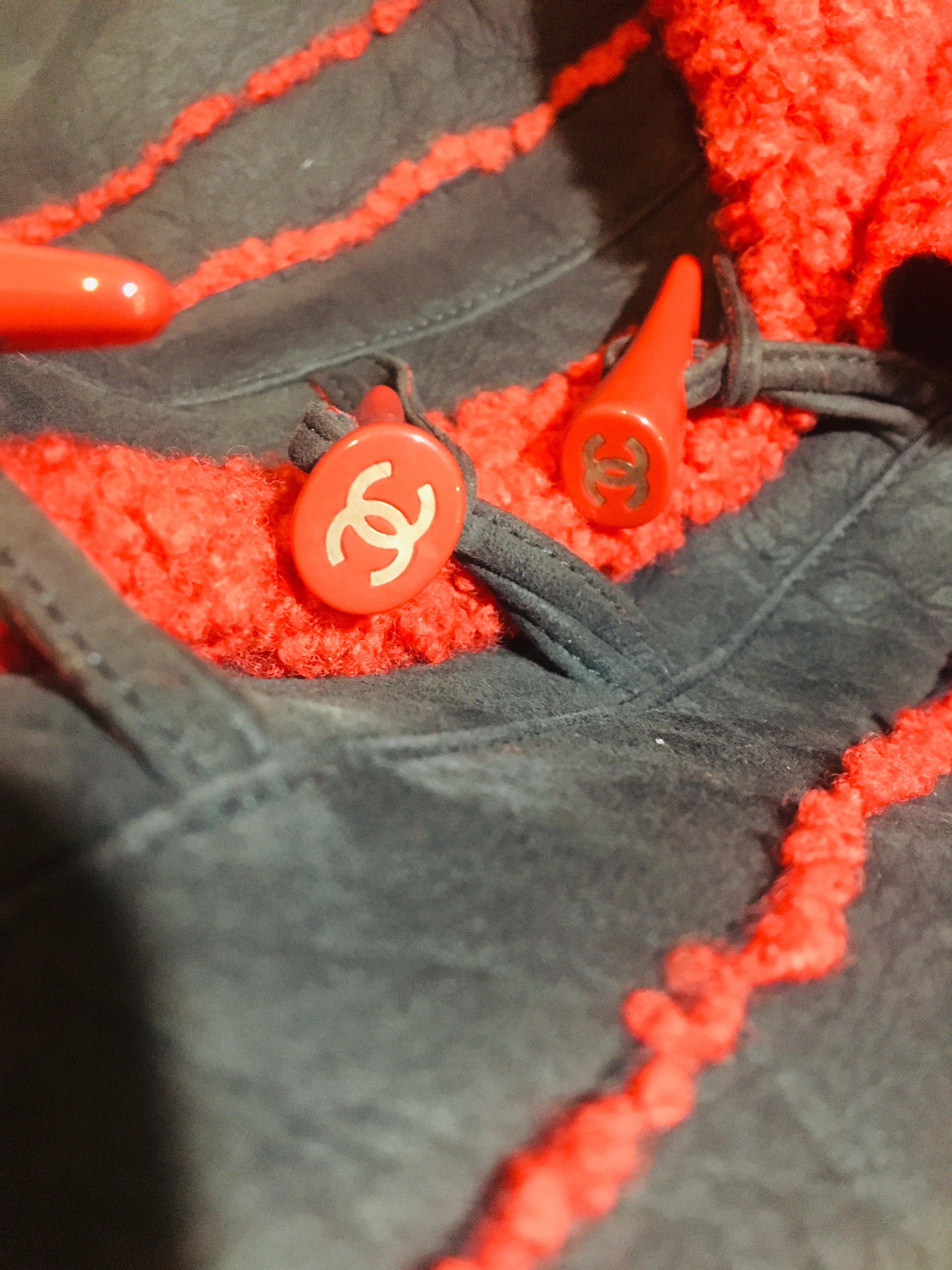 シャネル ムートン ジャケット