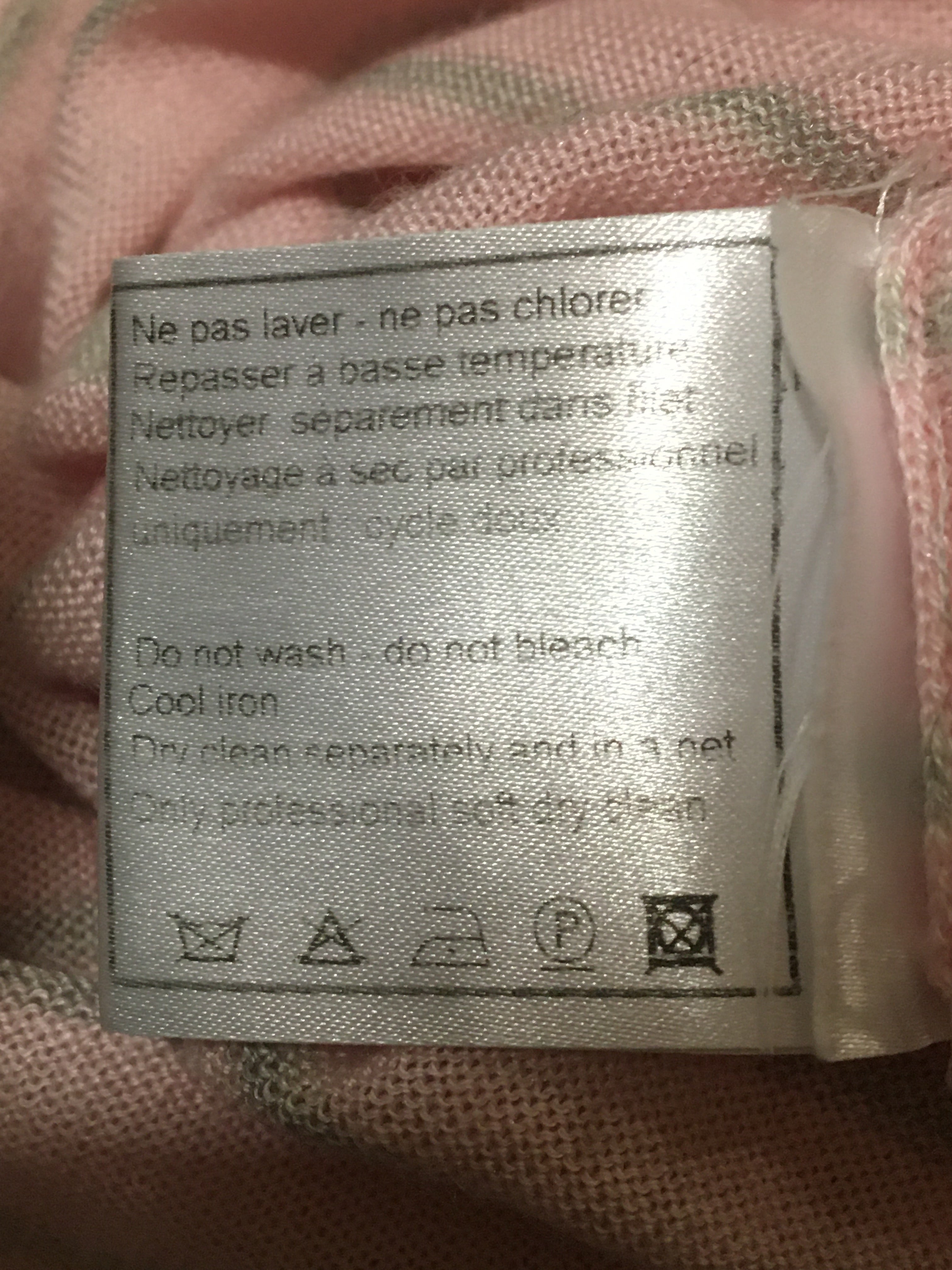 シャネル ボーダーニット ワンピース