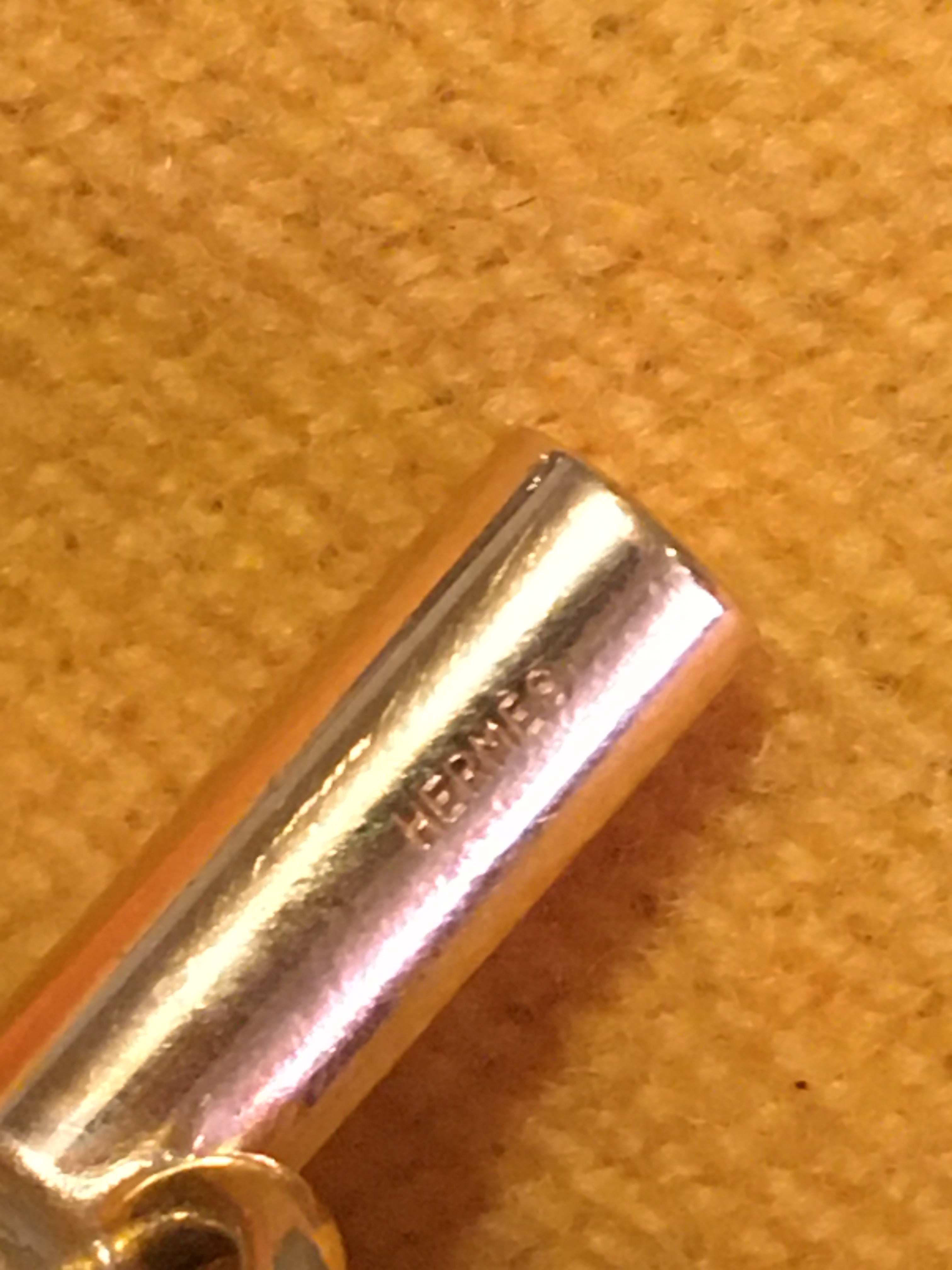 エルメス ダッフルフーテッド コート