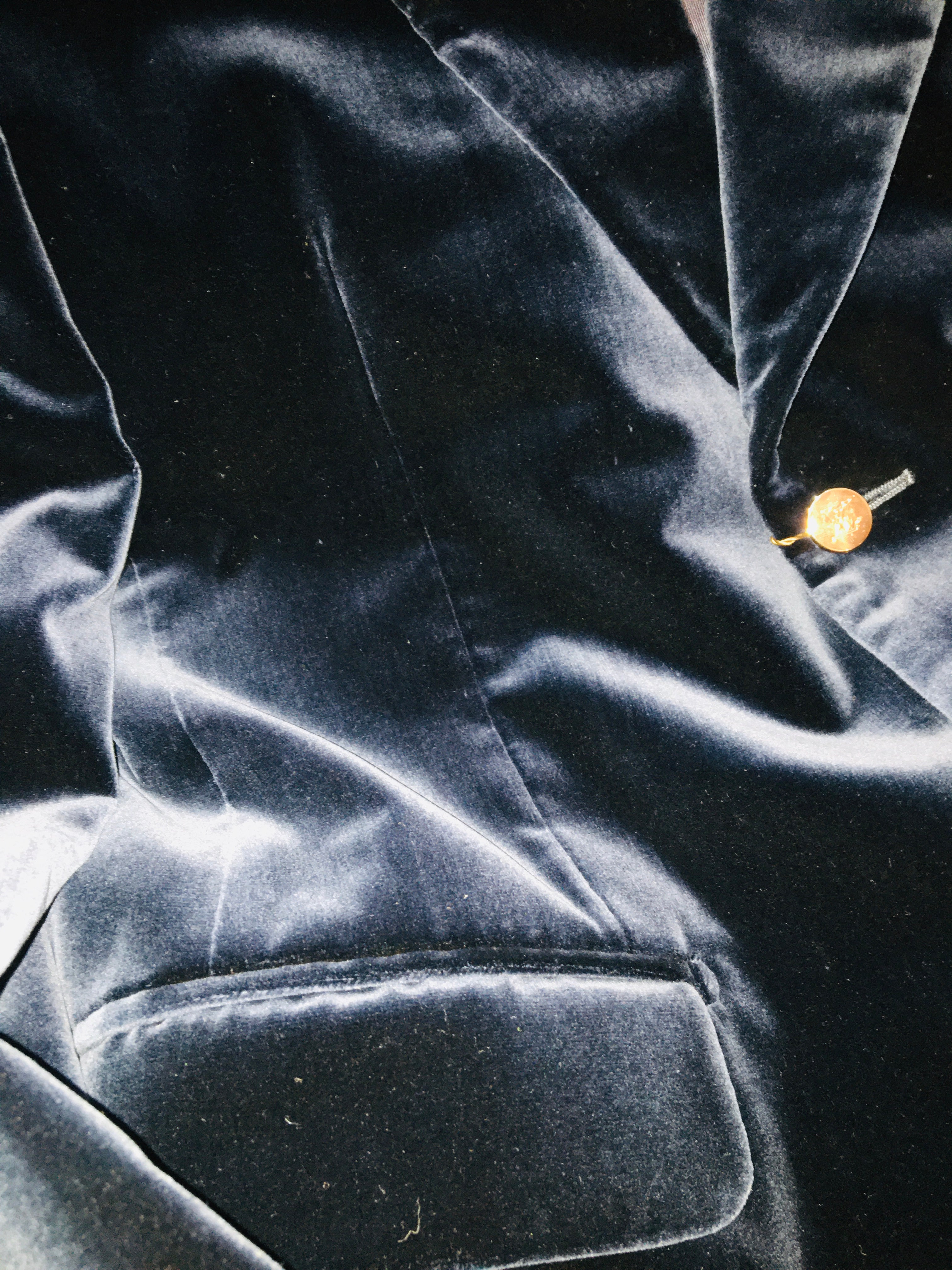 ルイ・ヴィトン テーラードジャケット ベロア