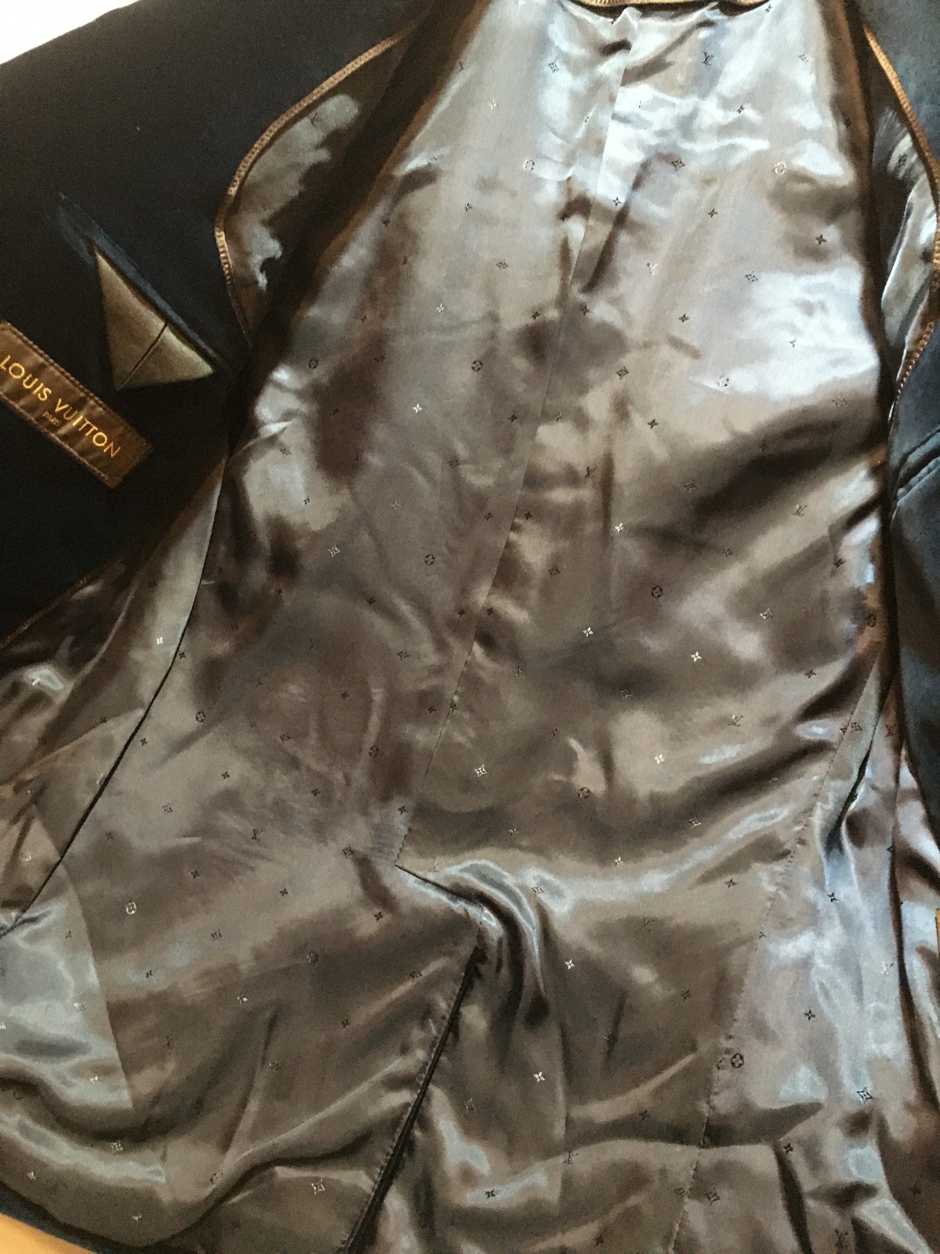 ルイ・ヴィトン テーラードジャケット ベロア