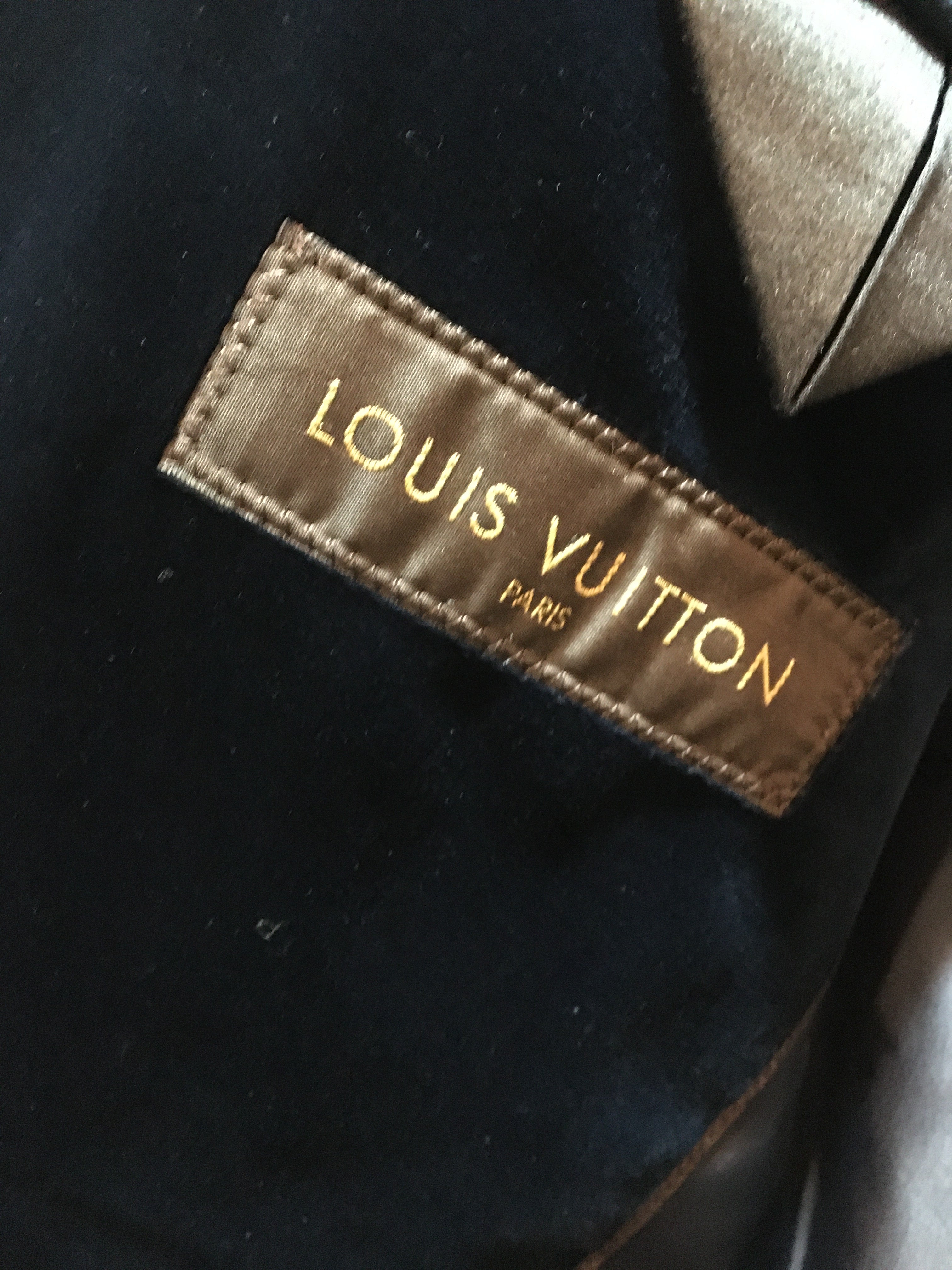 ルイ・ヴィトン テーラードジャケット ベロア