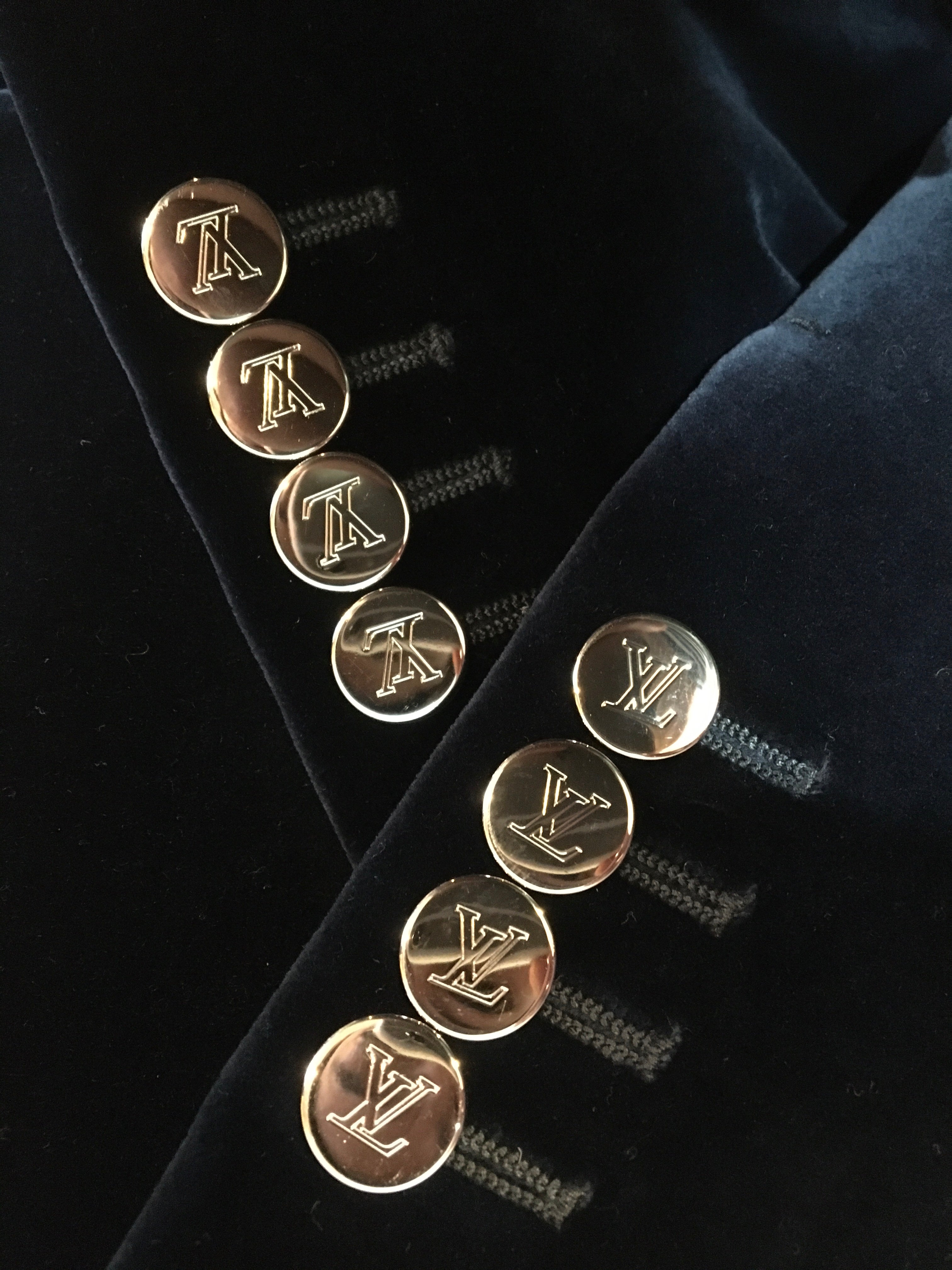 ルイ・ヴィトン テーラードジャケット ベロア