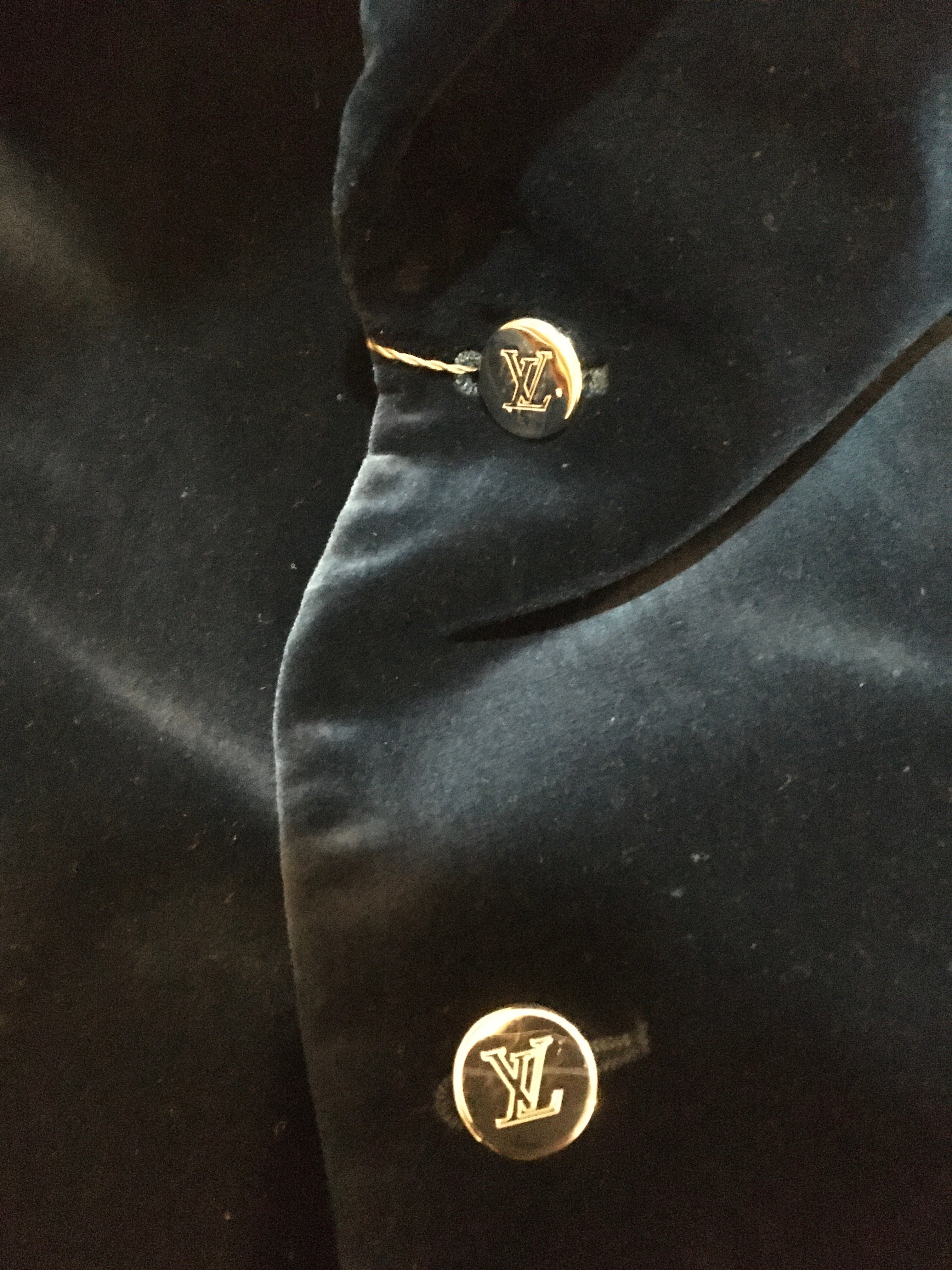 ルイ・ヴィトン テーラードジャケット ベロア