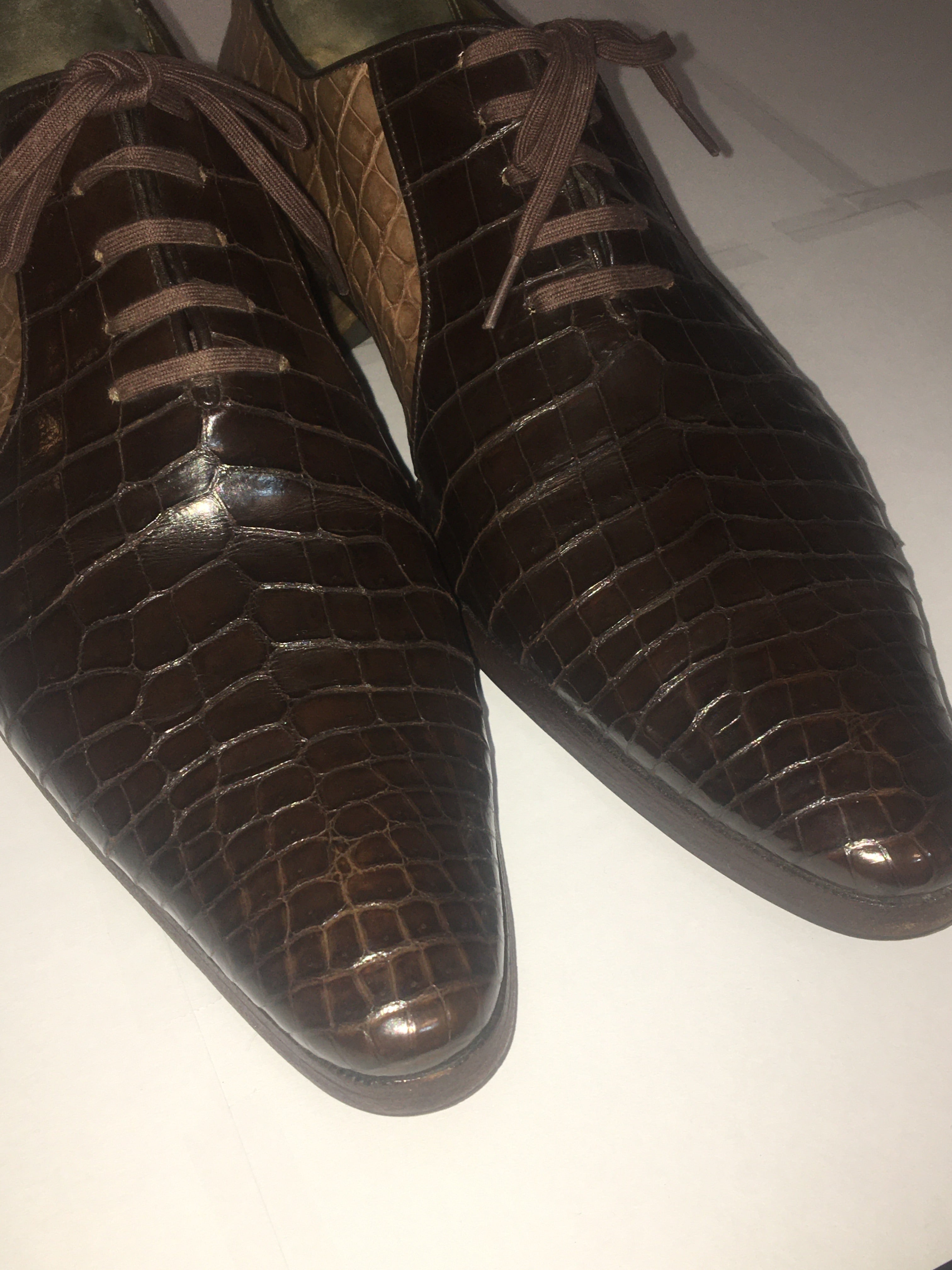 アルティオリ クロコ ドレスシューズ