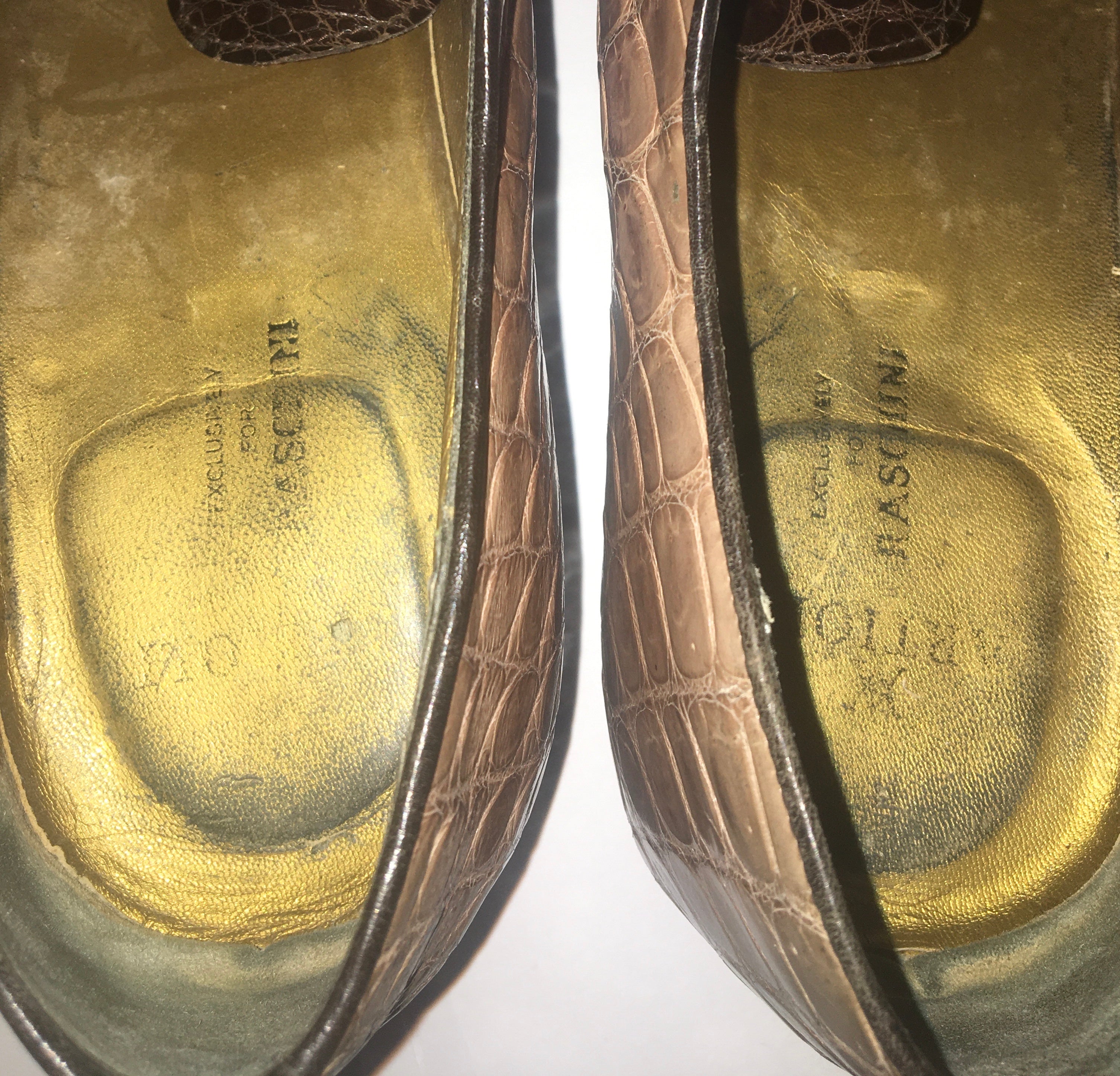 アルティオリ クロコ ドレスシューズ