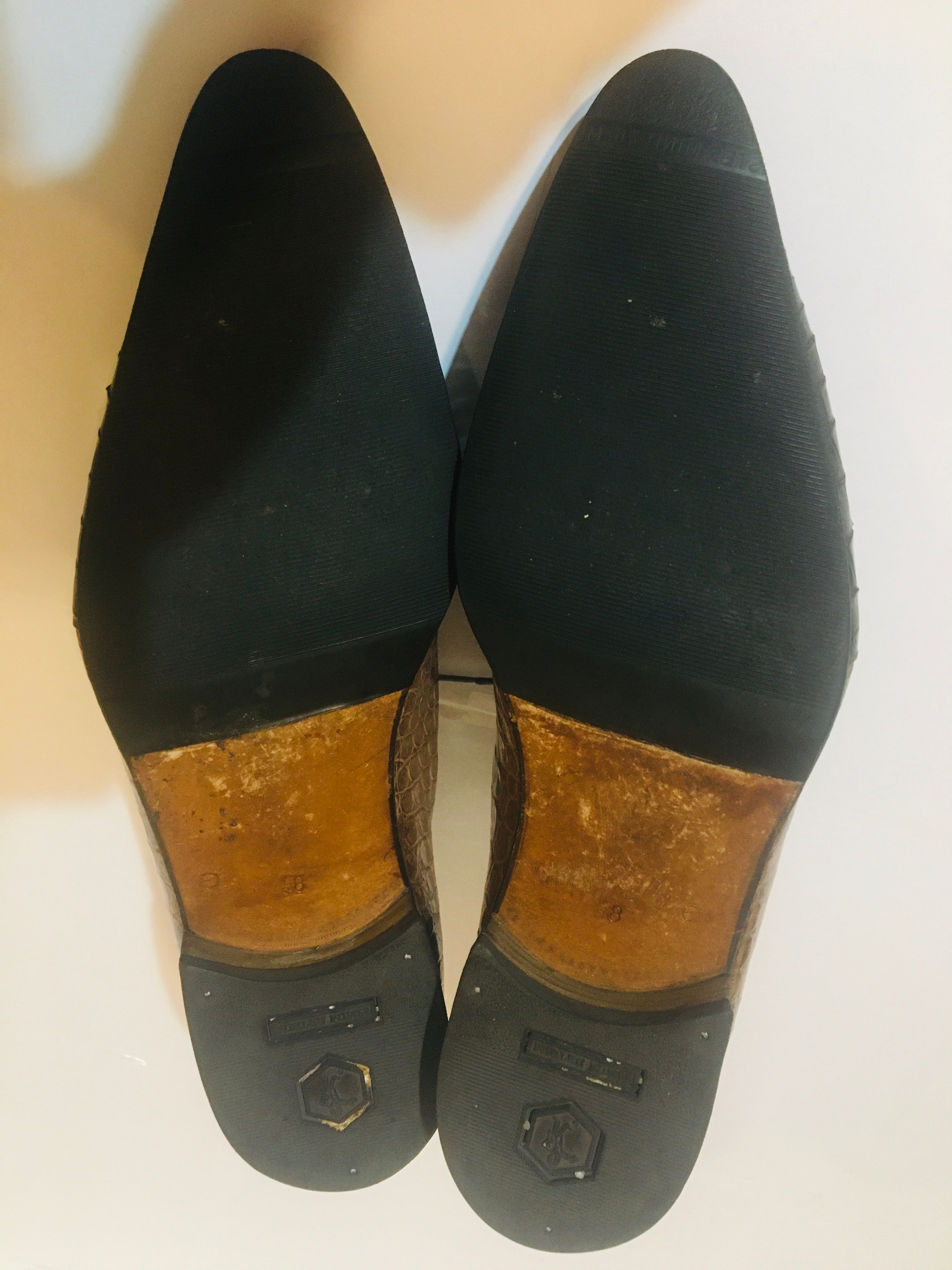 アルティオリ クロコ ドレスシューズ