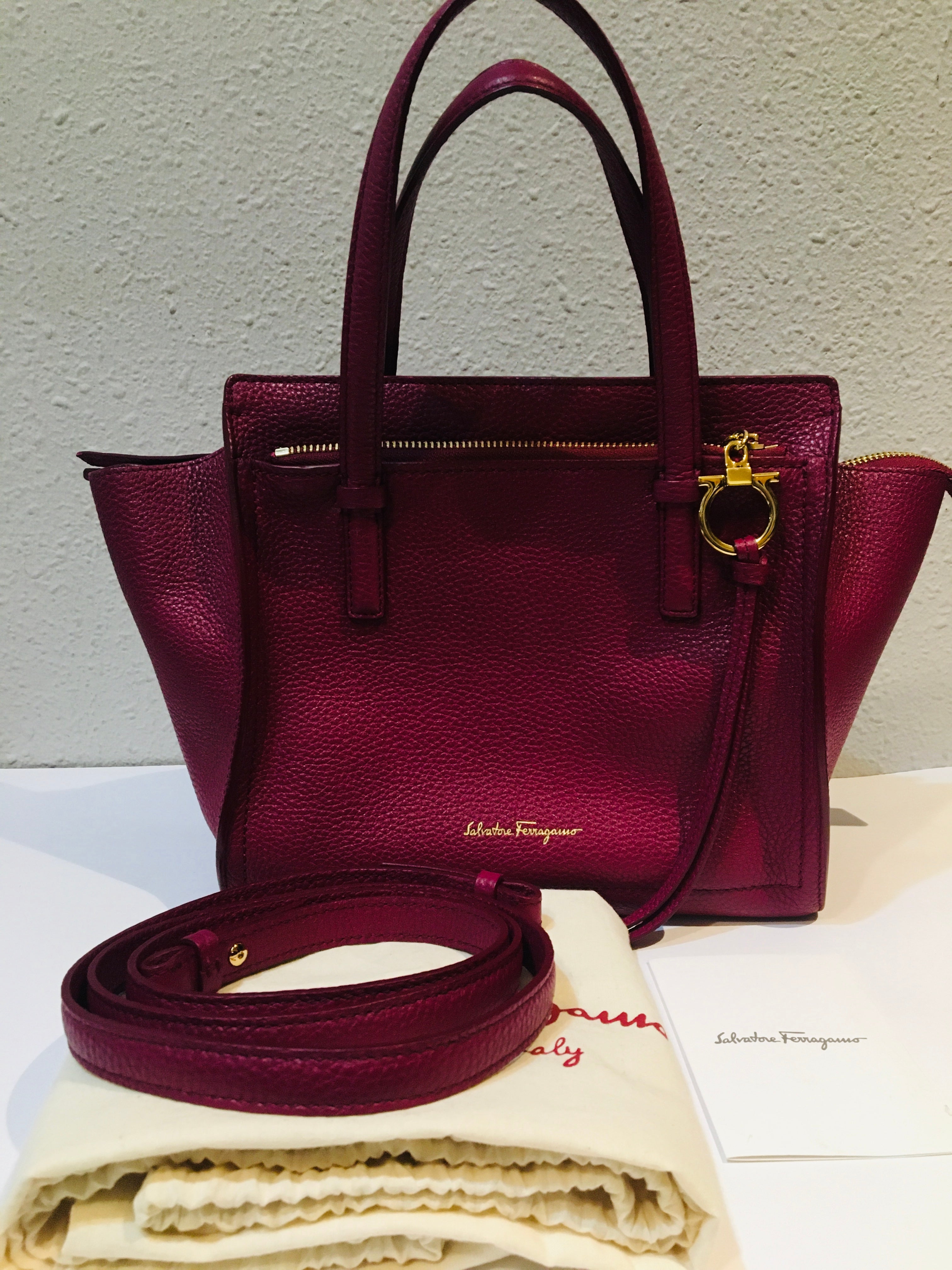 サルバトーレ フェラガモ 2way ショルダーバッグ