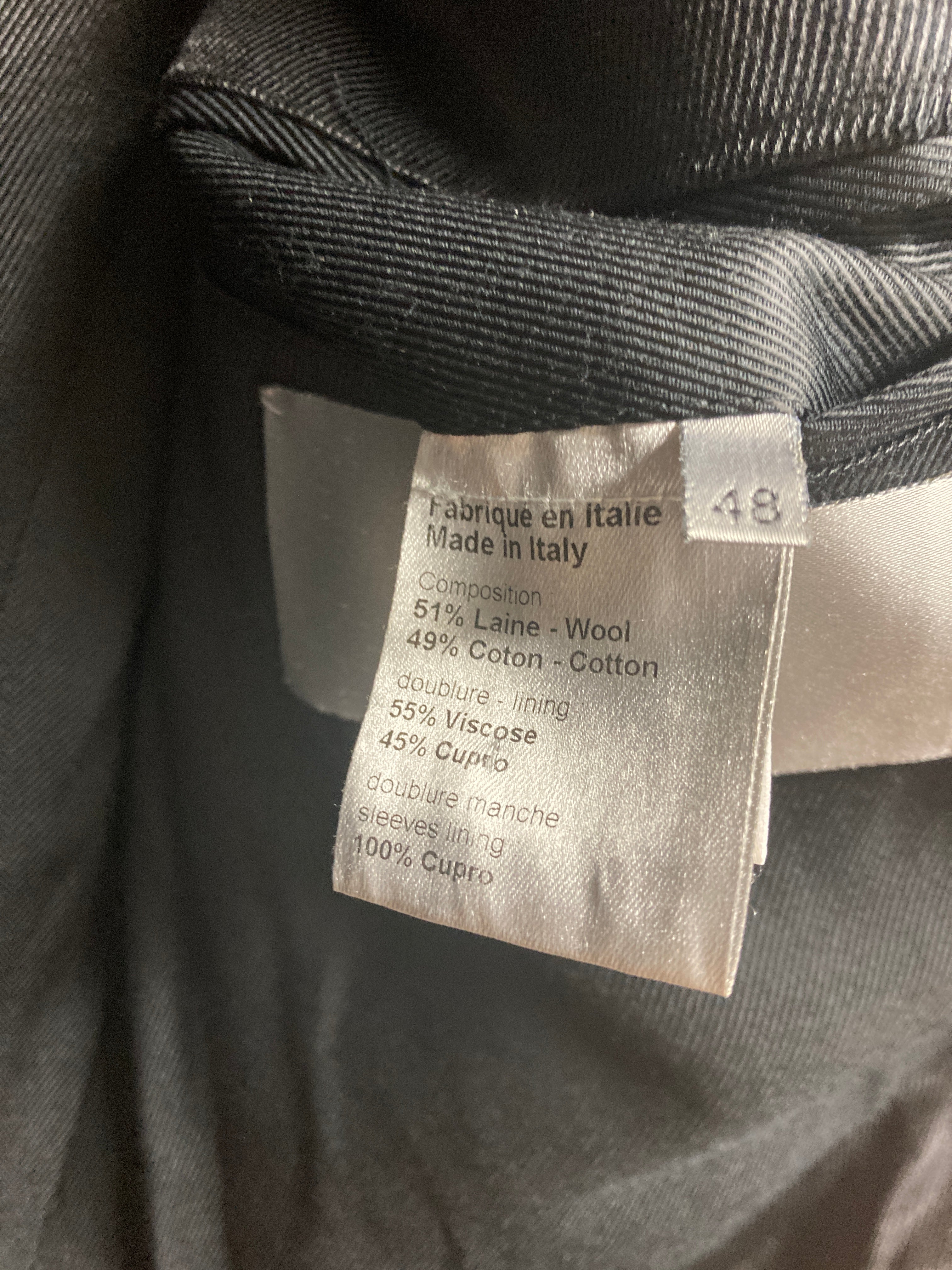 ディオールオム ヘリンボーン チェスターコート