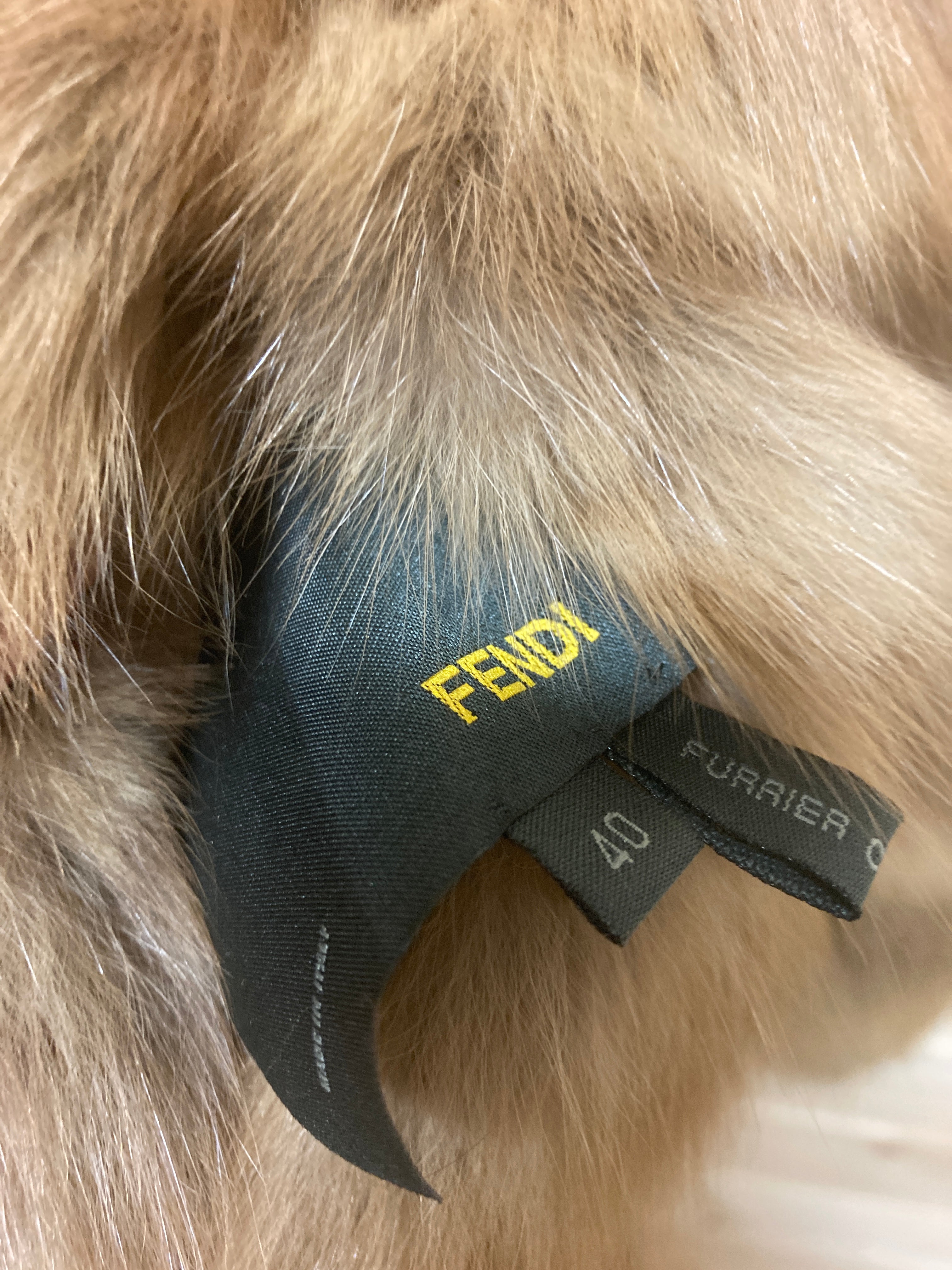 フェンディ ロシアンセーブル ロングコート