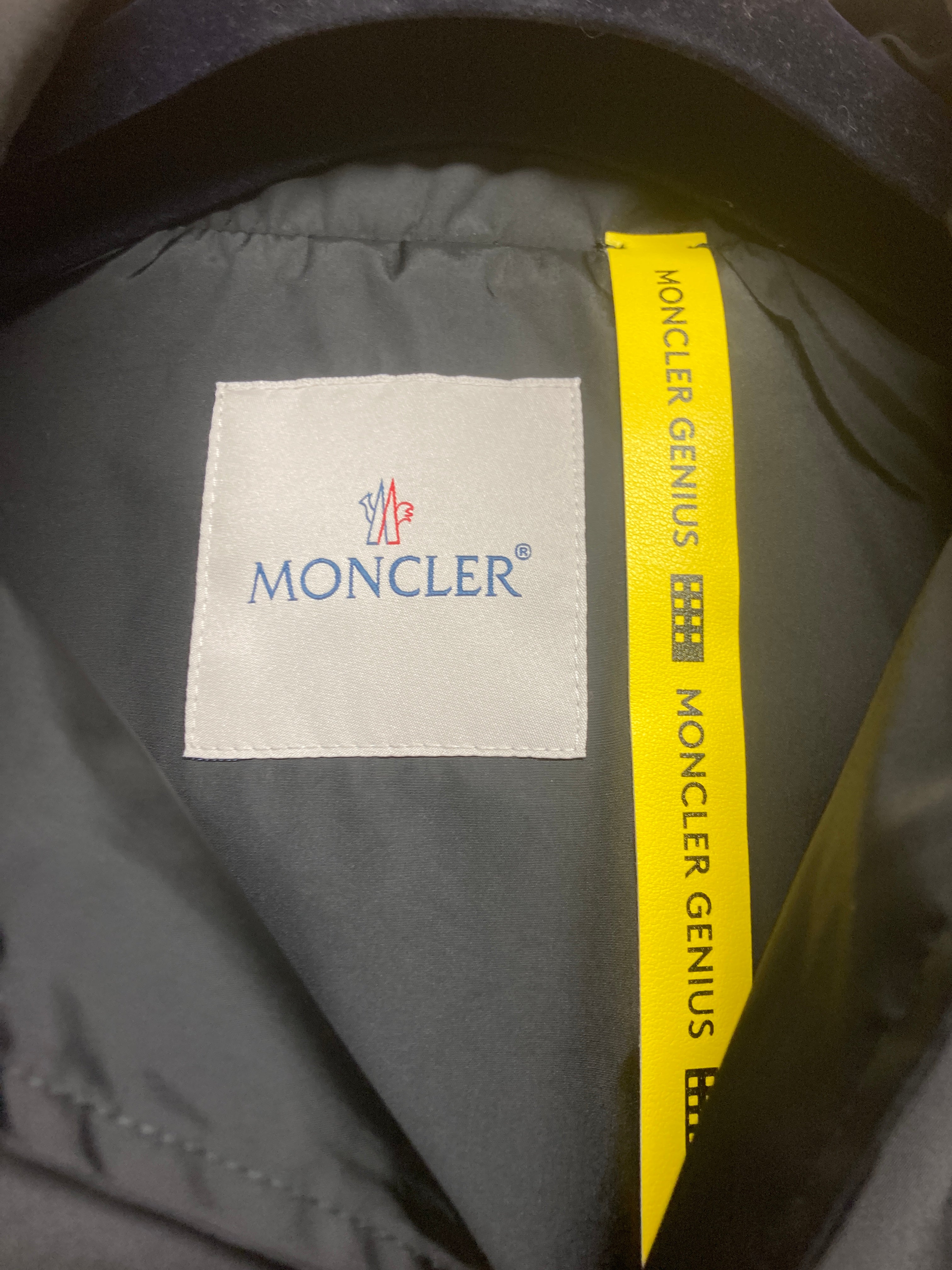 モンクレール フラグメント ダウンビート ナイロン コート