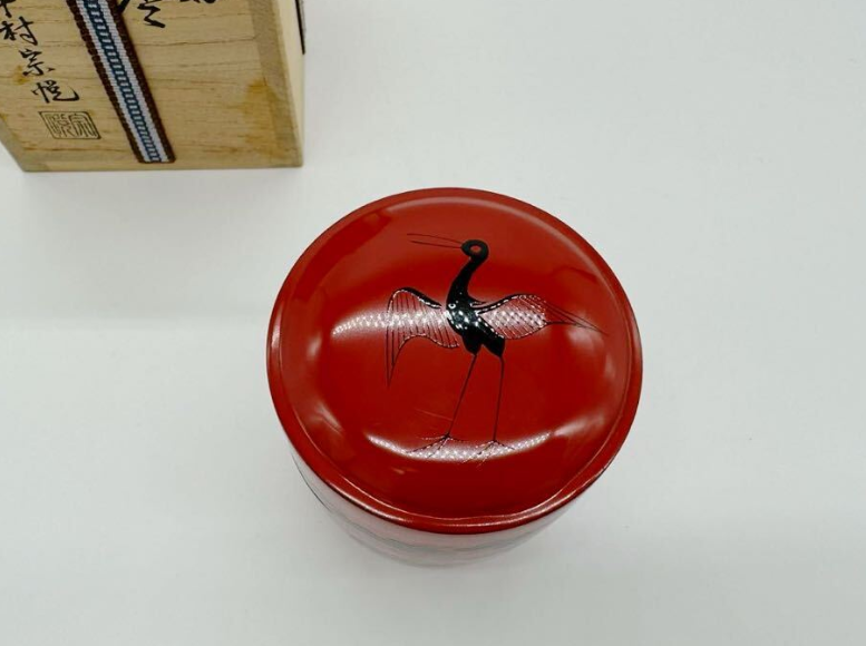 茶道具】 玄々斎好 曙棗 中村宗悦 棗 漆器 共箱 美品 中村宗悦 玄々斎 茶道具】 玄々斎好 曙棗 中村宗悦 棗 漆器 共箱 美品 中村宗悦 玄々斎