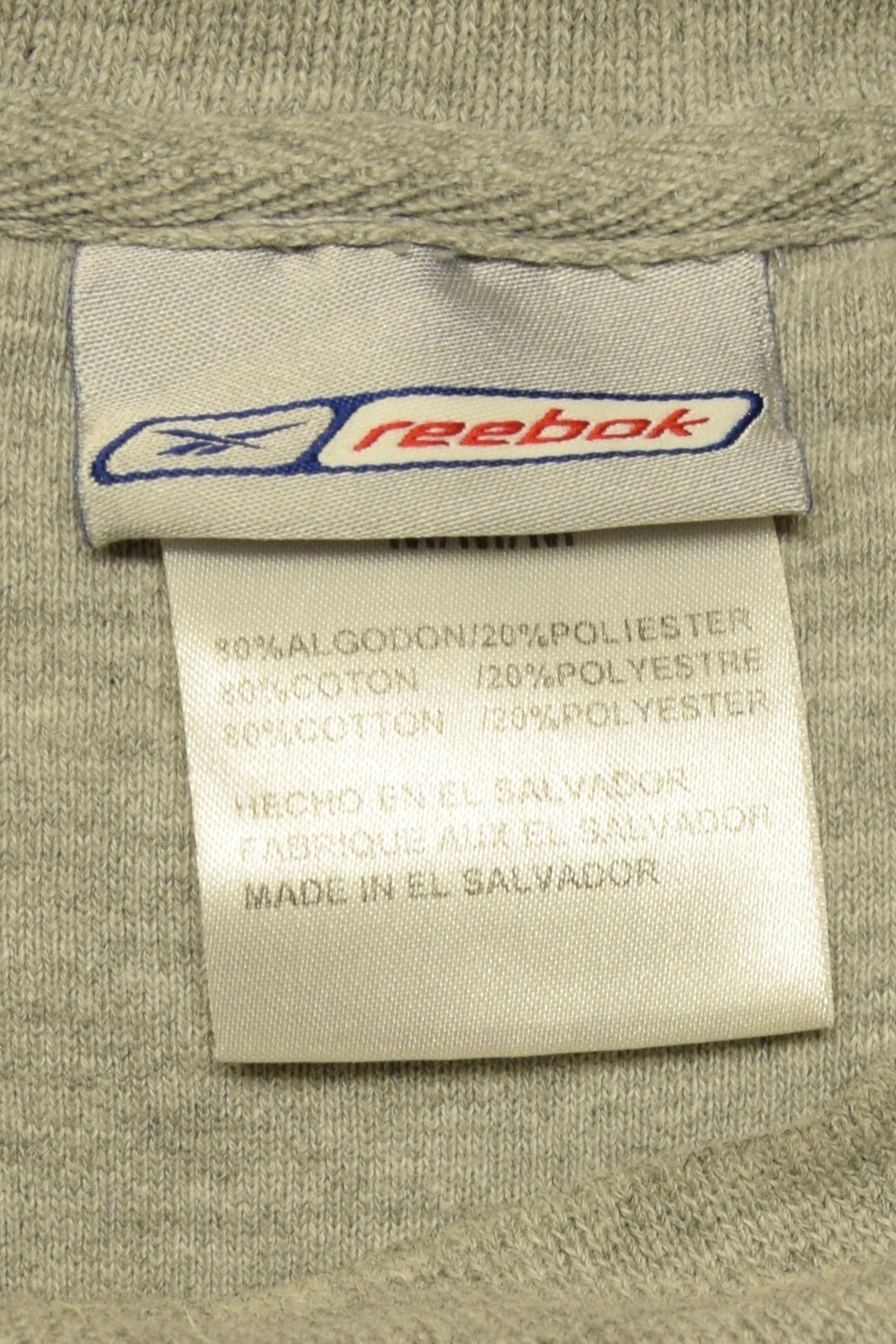 メンズヴィンテージ スウェット 【Reebok】 NFL Denver Broncos グレー